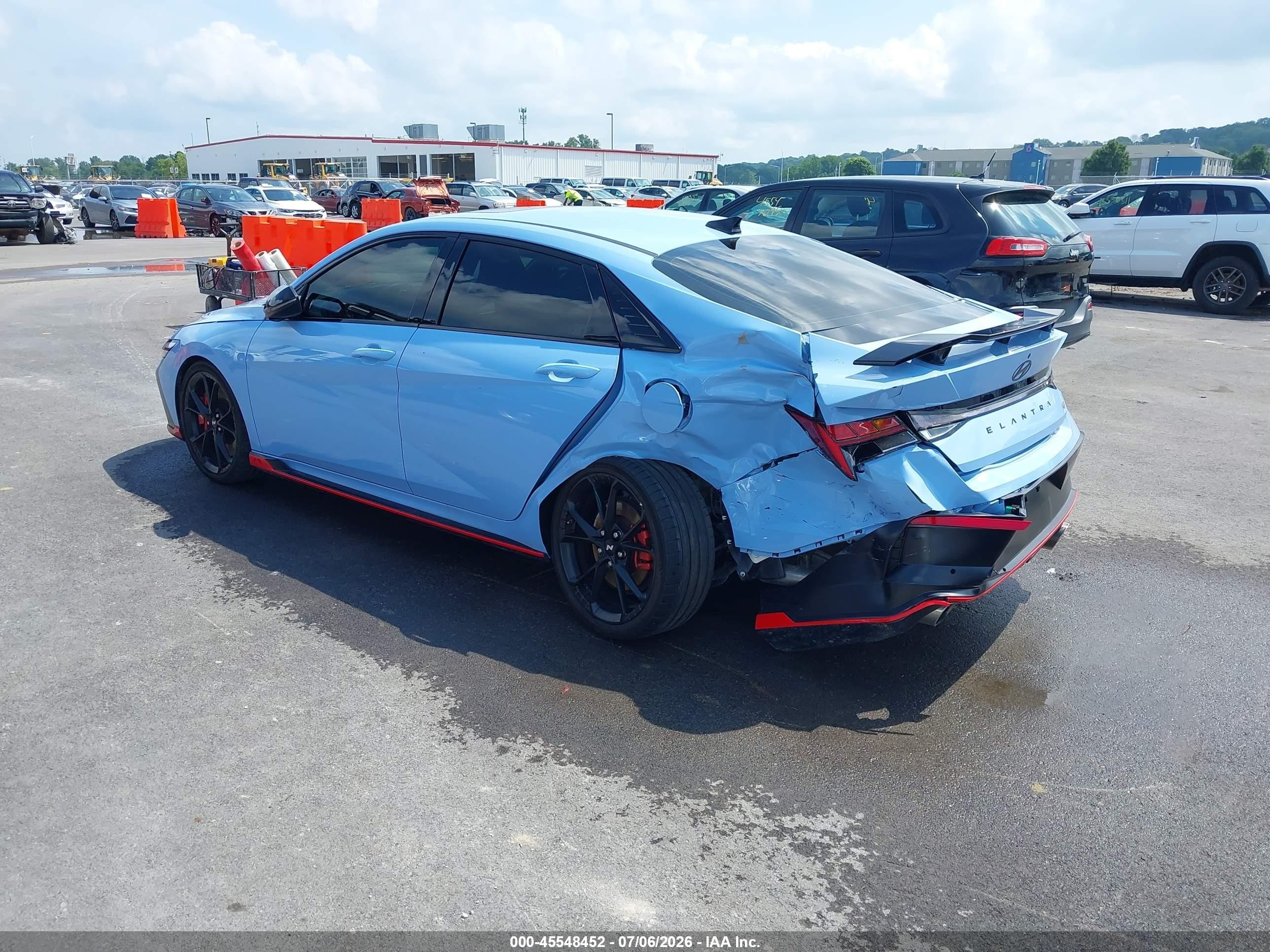 2025 Hyundai Elantra N Blue vin: KMHLW4DK4SU028311
