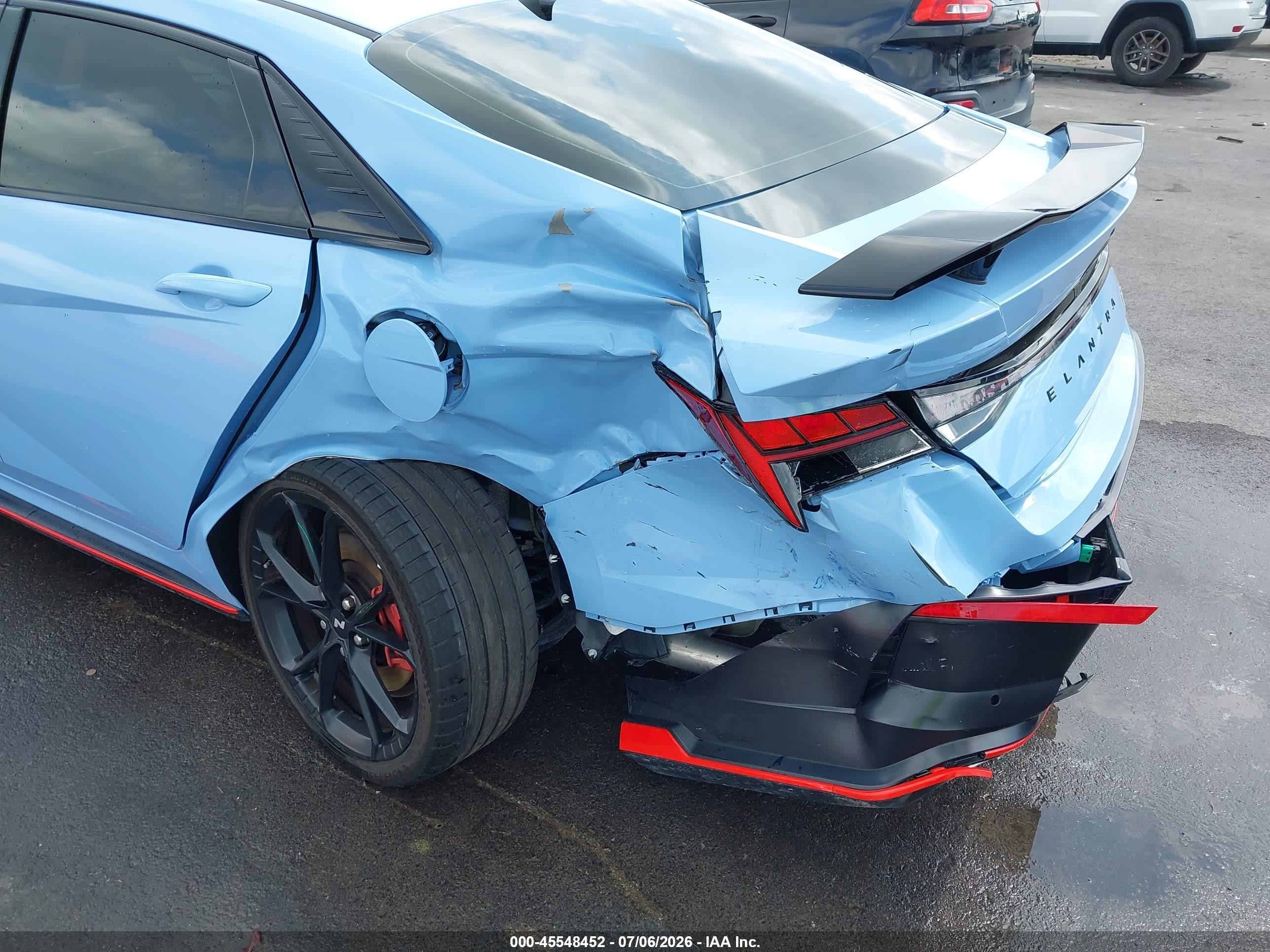 2025 Hyundai Elantra N Blue vin: KMHLW4DK4SU028311