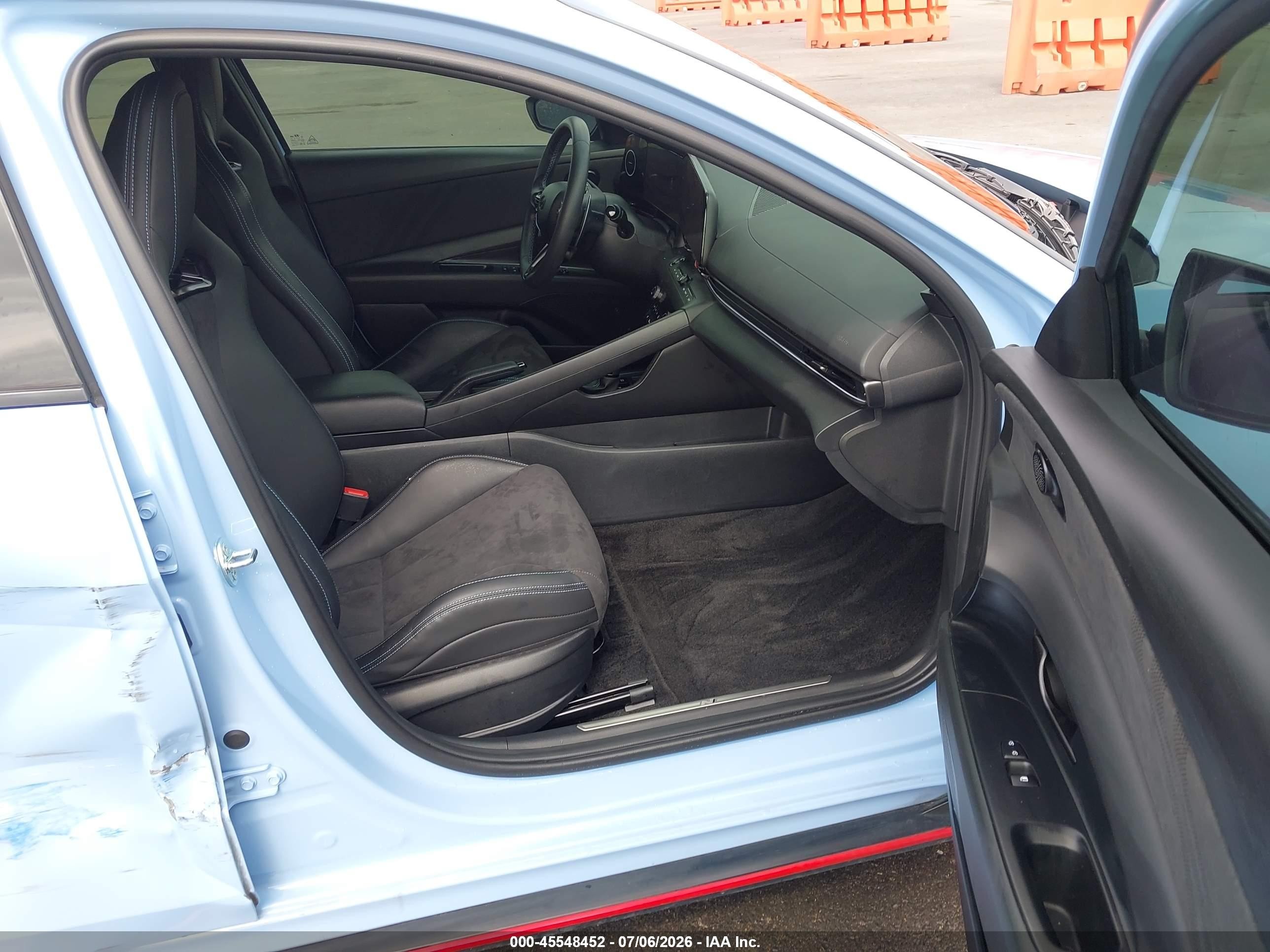 2025 Hyundai Elantra N Blue vin: KMHLW4DK4SU028311