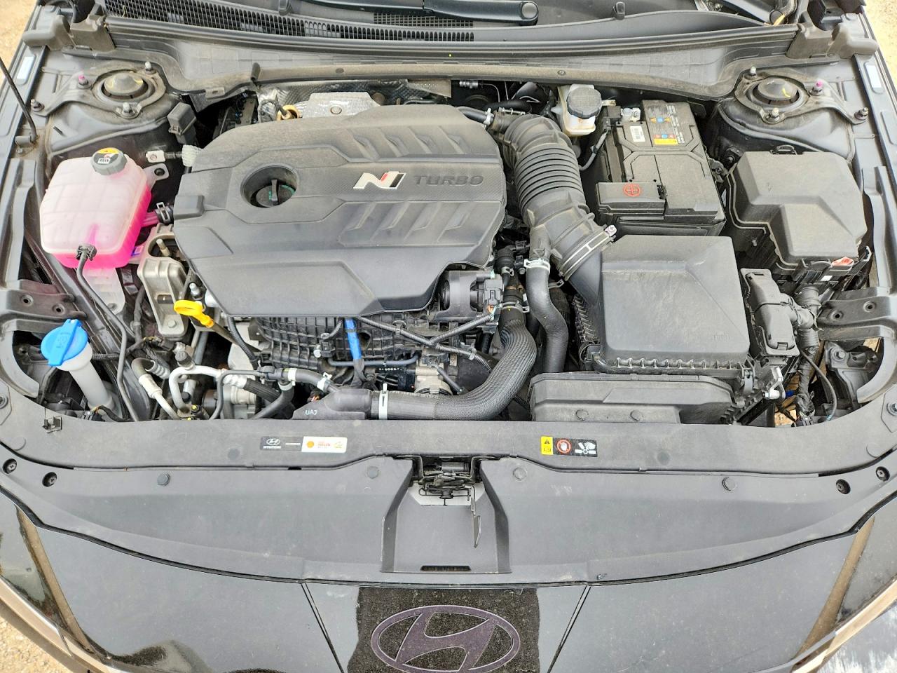 2025 Hyundai Elantra N Base Black vin: KMHLW4DK5SU030228