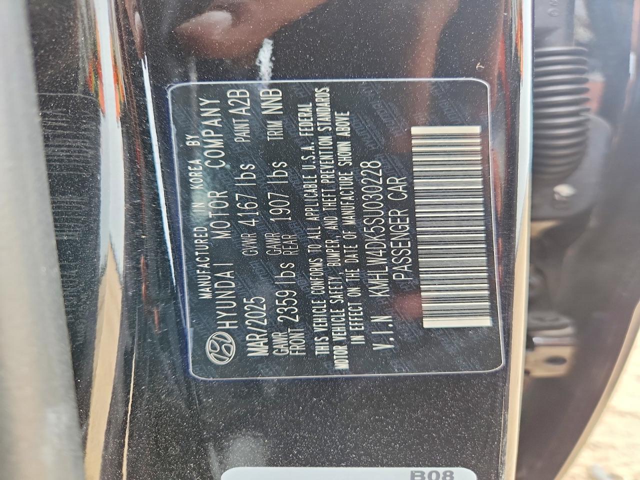 2025 Hyundai Elantra N Base Black vin: KMHLW4DK5SU030228
