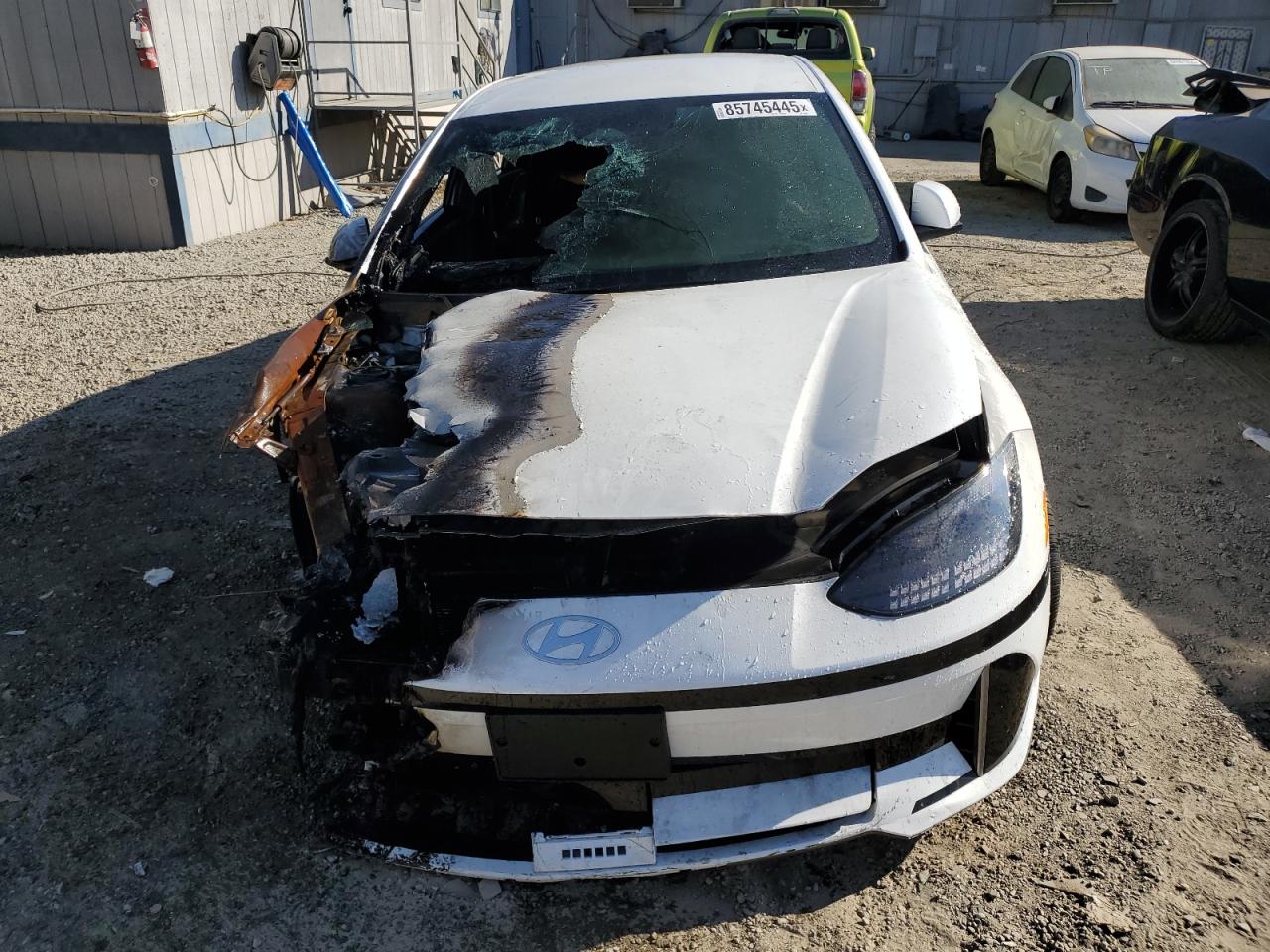 2024 Hyundai Ioniq 6 Se Standard Range White vin: KMHM14AB1RA076870