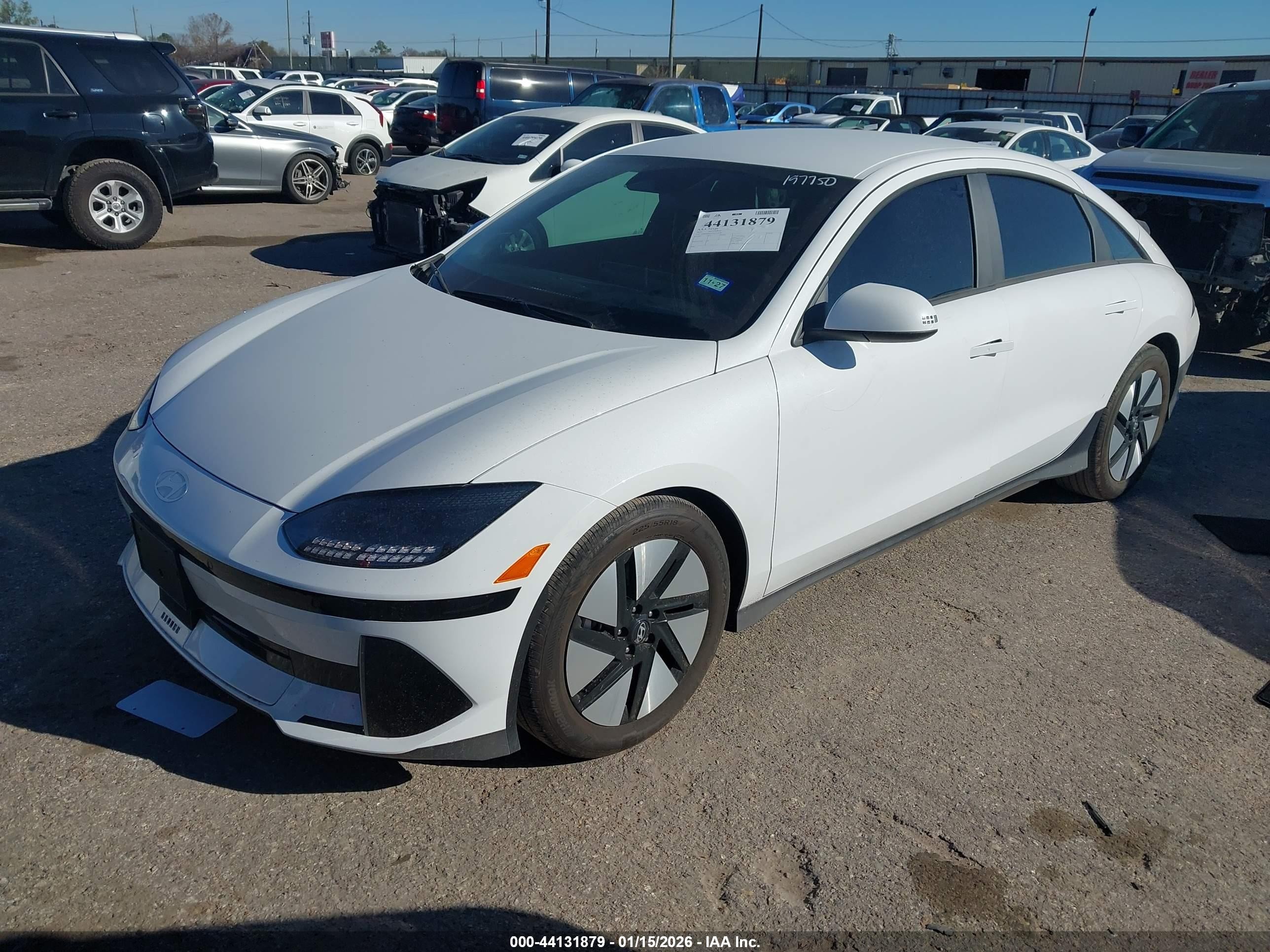 2025 Hyundai Ioniq 6 Se White vin: KMHM24AA7SA116640