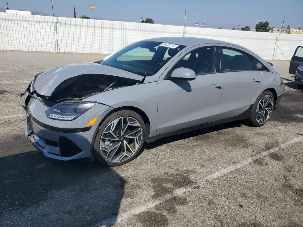 2024 Hyundai Ioniq 6 Sel Gray vin: KMHM34AA1RA075364