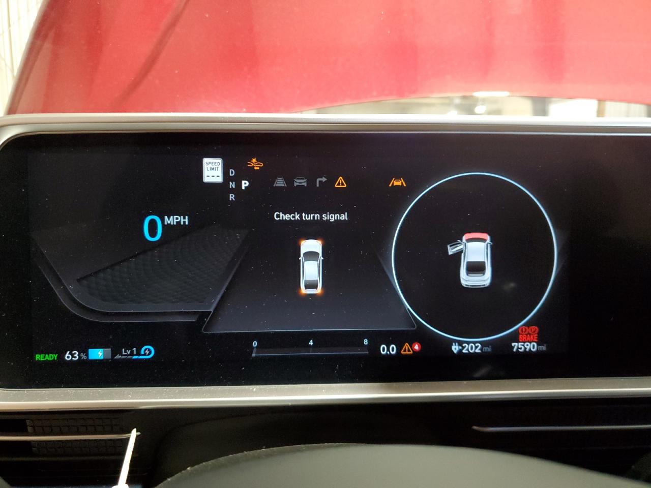 2024 Hyundai Ioniq 6 Sel Red vin: KMHM34AC1RA076953
