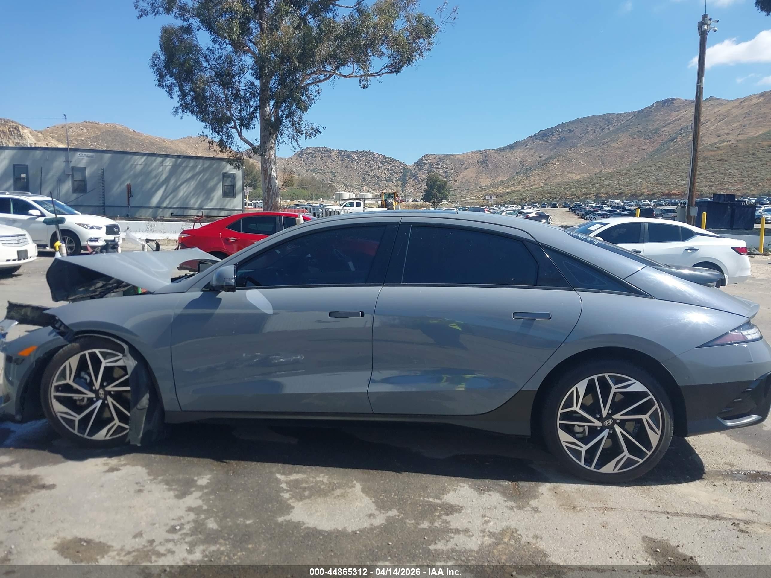 2023 Hyundai Ioniq 6 Limited Серый vin: KMHM54AC6PA028789