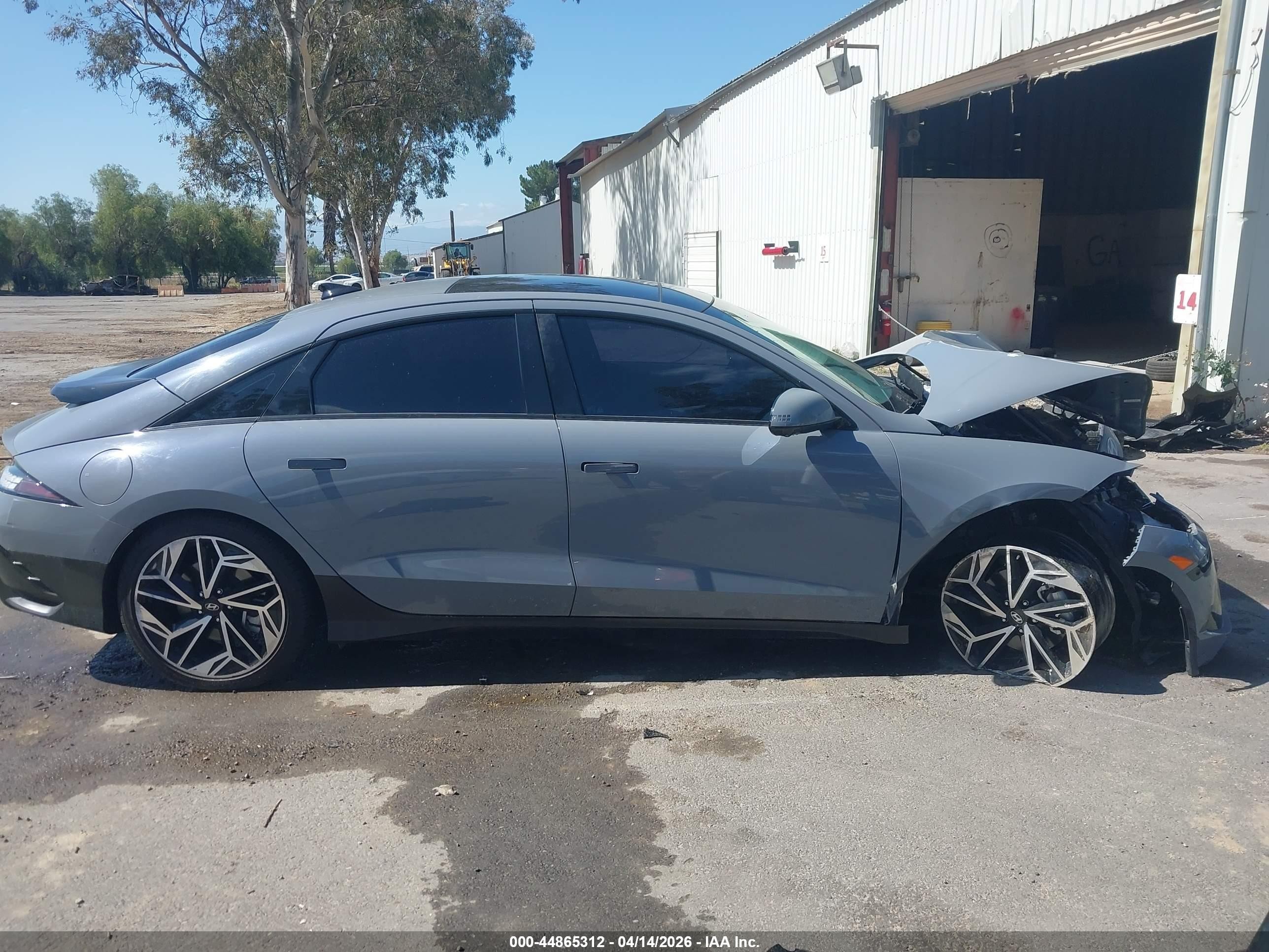2023 Hyundai Ioniq 6 Limited Серый vin: KMHM54AC6PA028789
