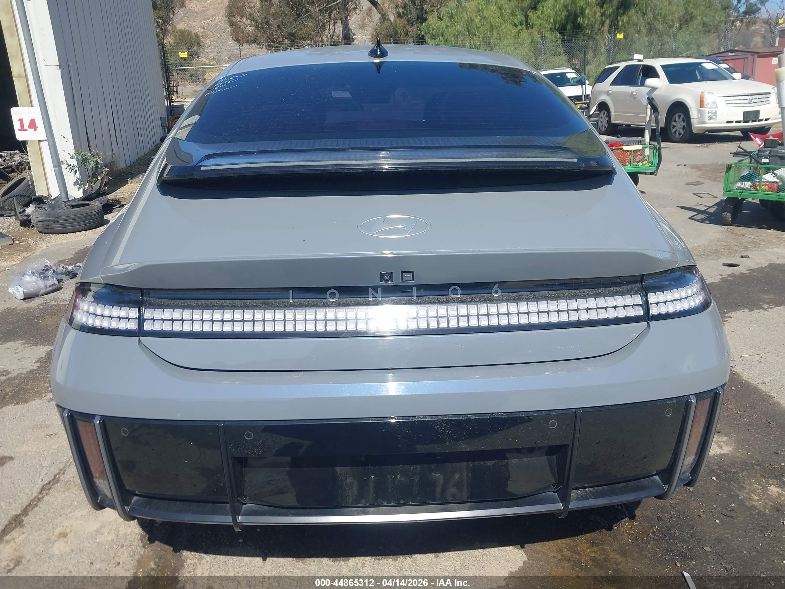 2023 Hyundai Ioniq 6 Limited Серый vin: KMHM54AC6PA028789