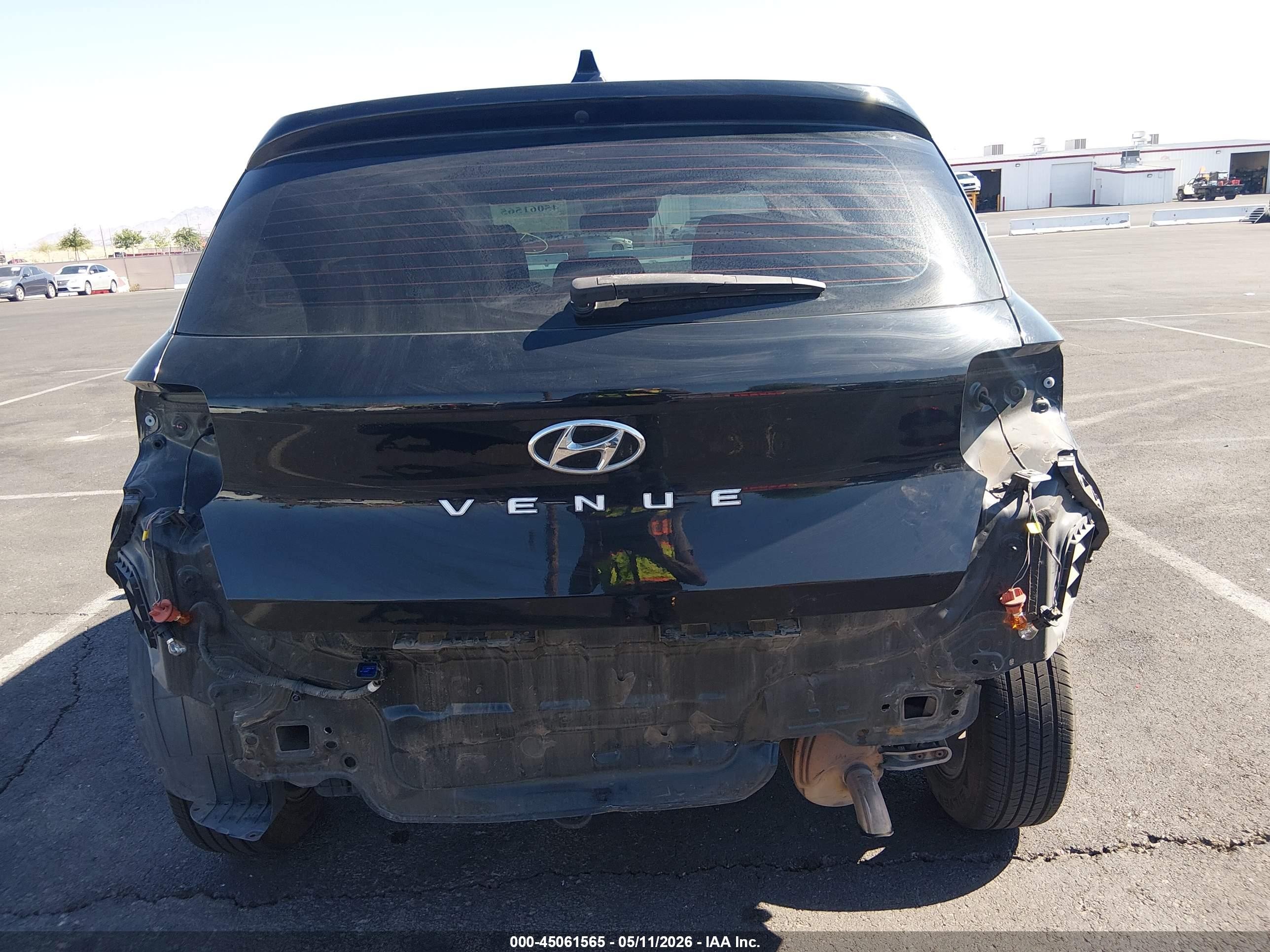 2021 Hyundai Venue Se Черный vin: KMHRB8A30MU068950