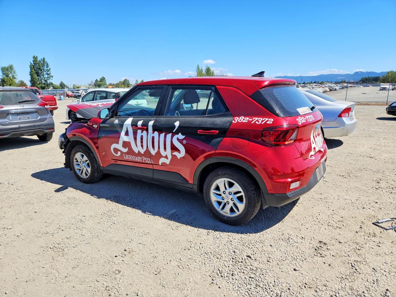 2022 Hyundai Venue Se Red vin: KMHRB8A30NU147729