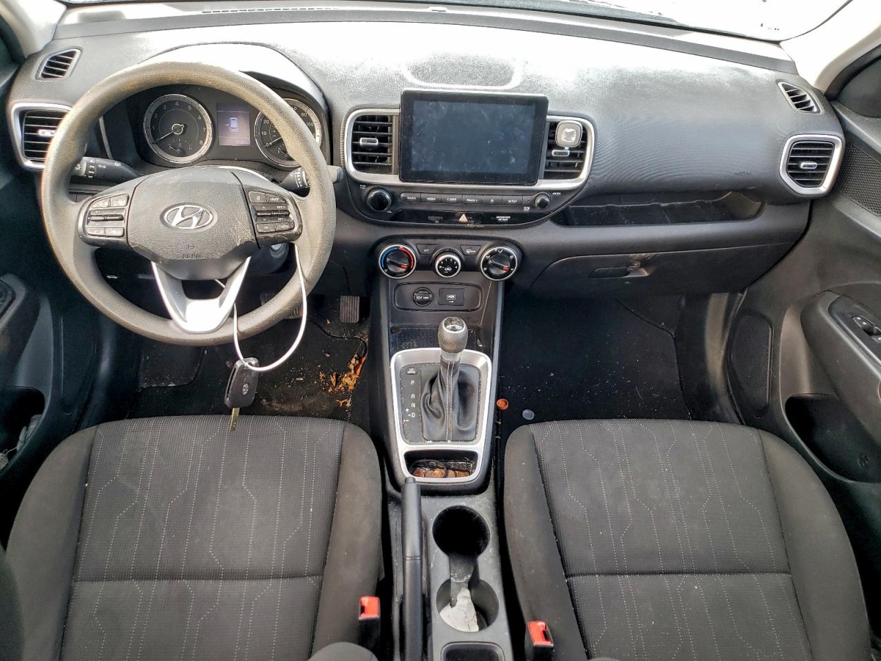 2021 Hyundai Venue Se Black vin: KMHRB8A31MU081724