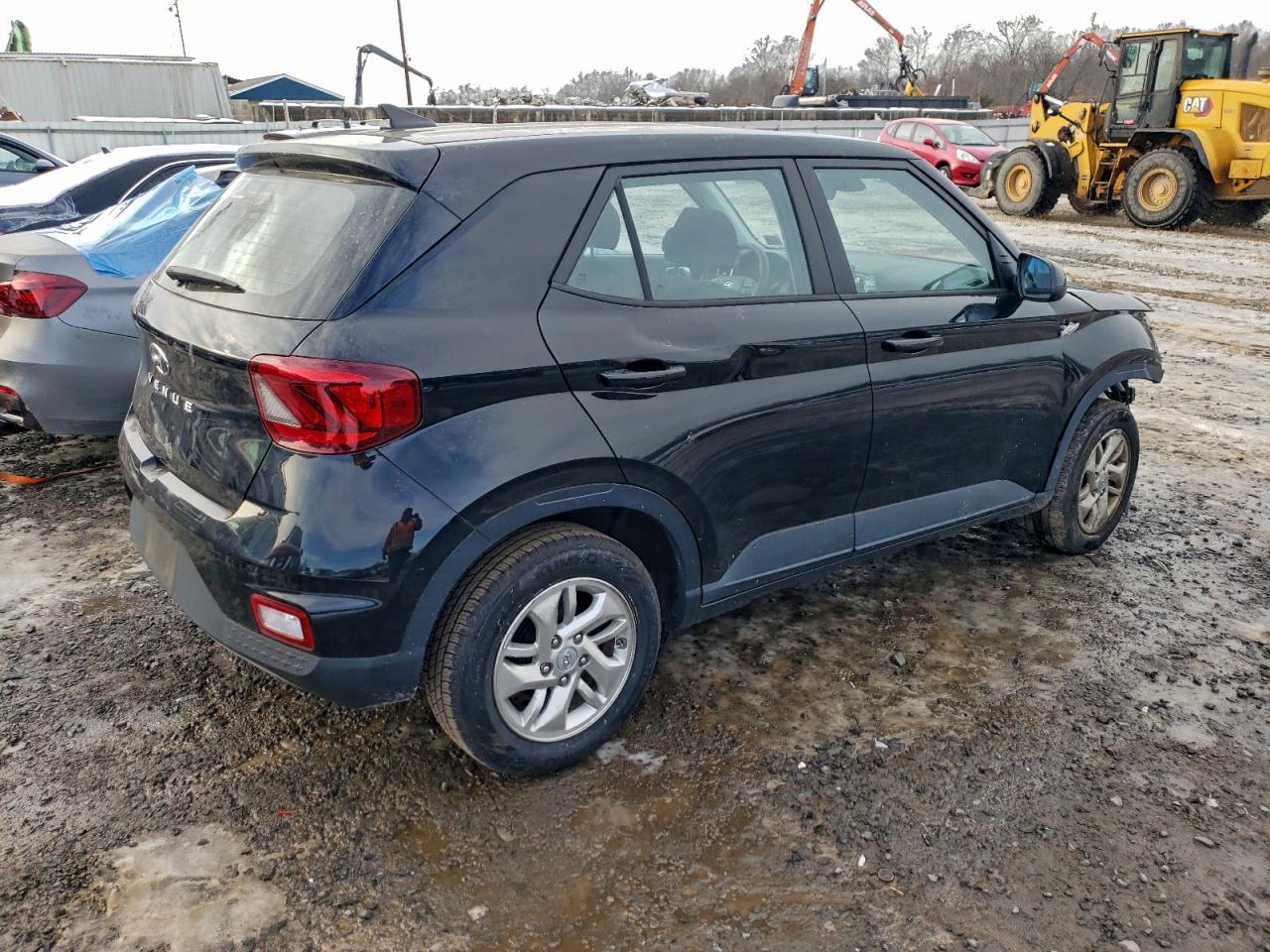 2021 Hyundai Venue Se Black vin: KMHRB8A31MU081724