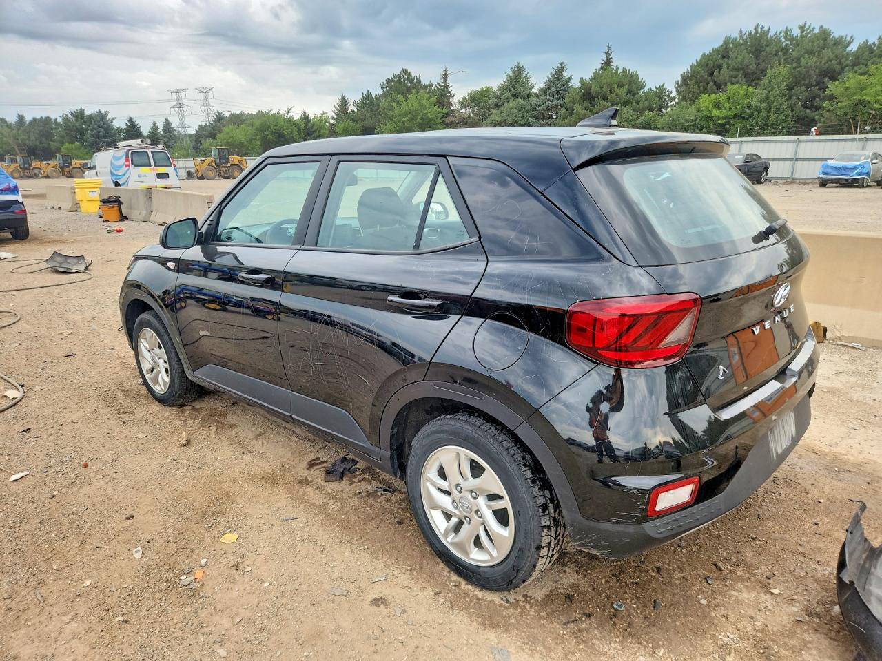 2021 Hyundai Venue Se Black vin: KMHRB8A32MU086494