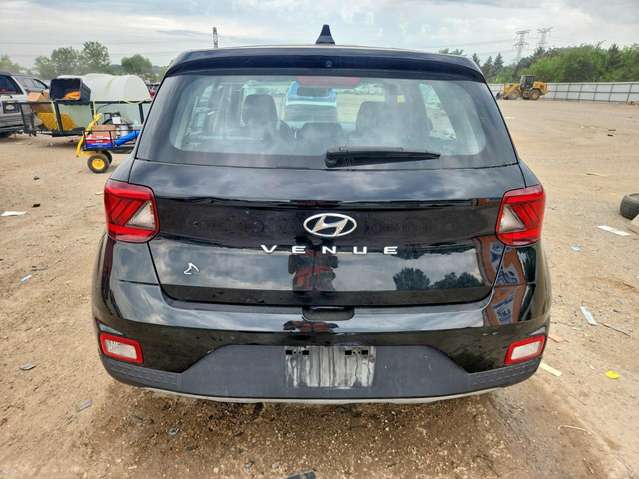 2021 Hyundai Venue Se Black vin: KMHRB8A32MU086494