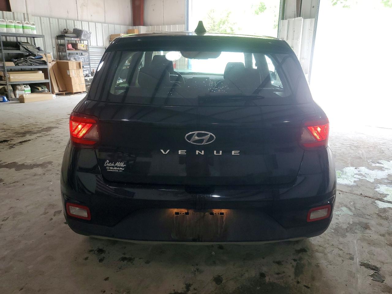 2022 Hyundai Venue Se Черный vin: KMHRB8A33NU202058