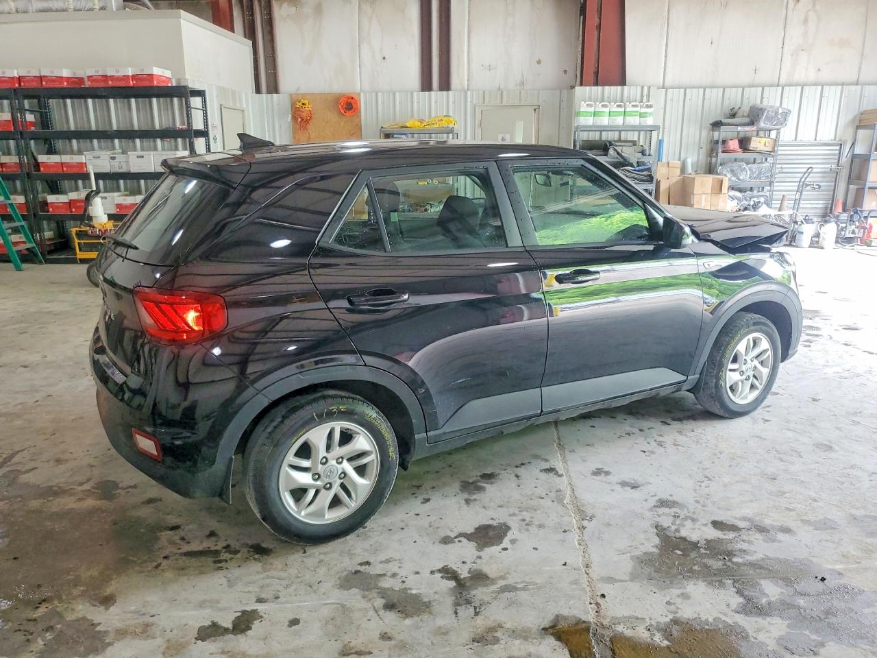 2022 Hyundai Venue Se Черный vin: KMHRB8A33NU202058