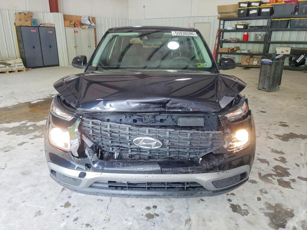 2022 Hyundai Venue Se Черный vin: KMHRB8A33NU202058