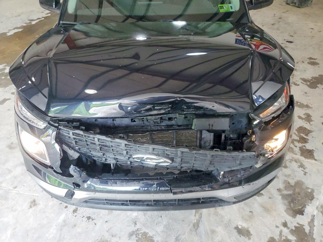 2022 Hyundai Venue Se Черный vin: KMHRB8A33NU202058