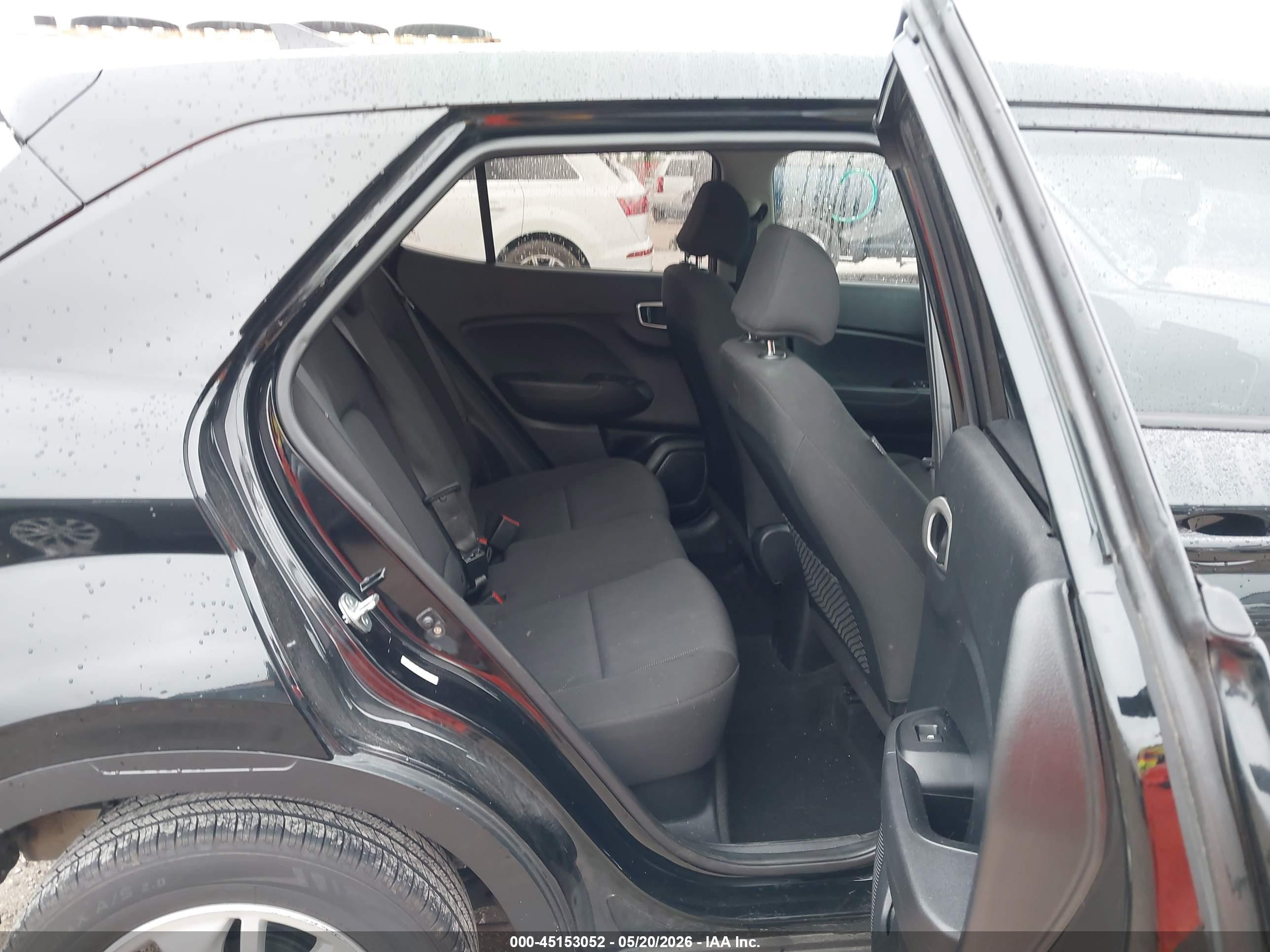 2021 Hyundai Venue Se Black vin: KMHRB8A36MU066796