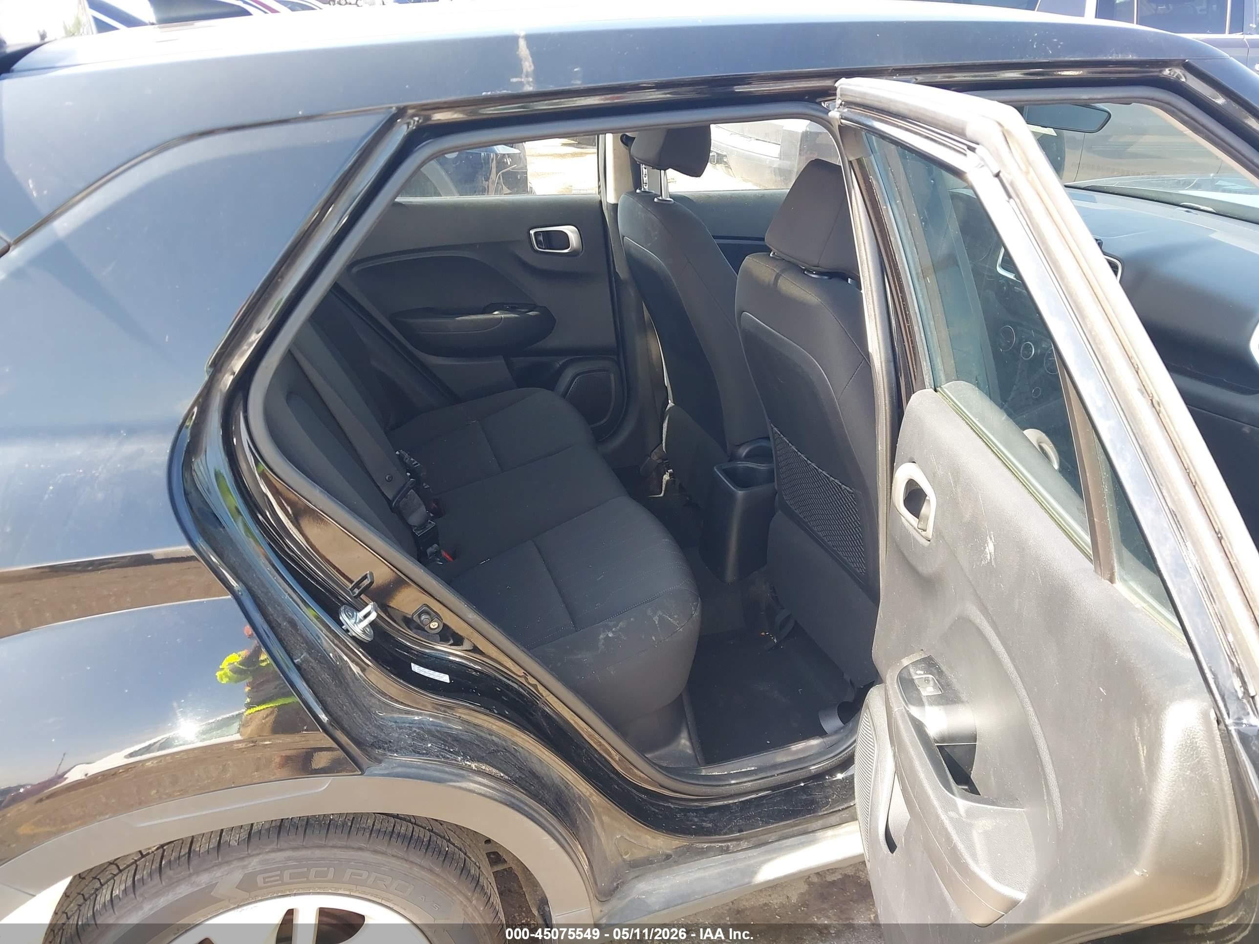 2021 Hyundai Venue Se Black vin: KMHRB8A36MU116547