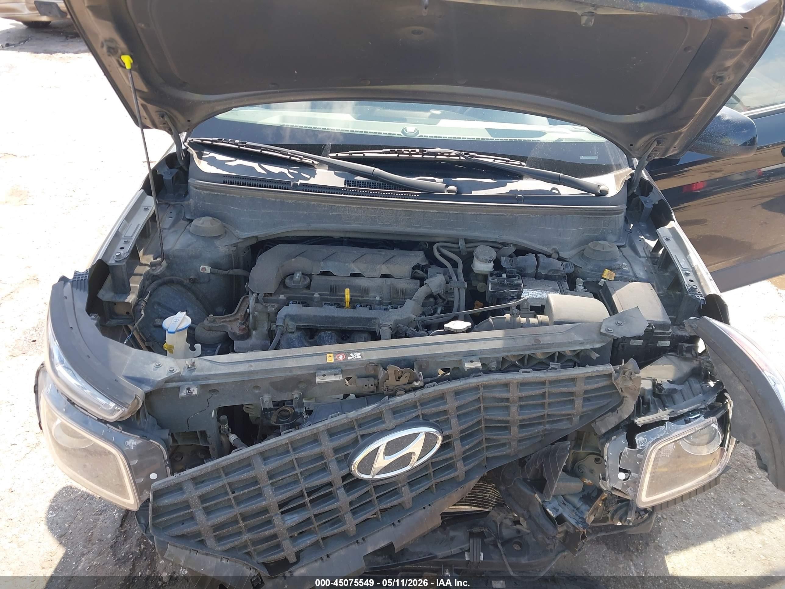 2021 Hyundai Venue Se Black vin: KMHRB8A36MU116547
