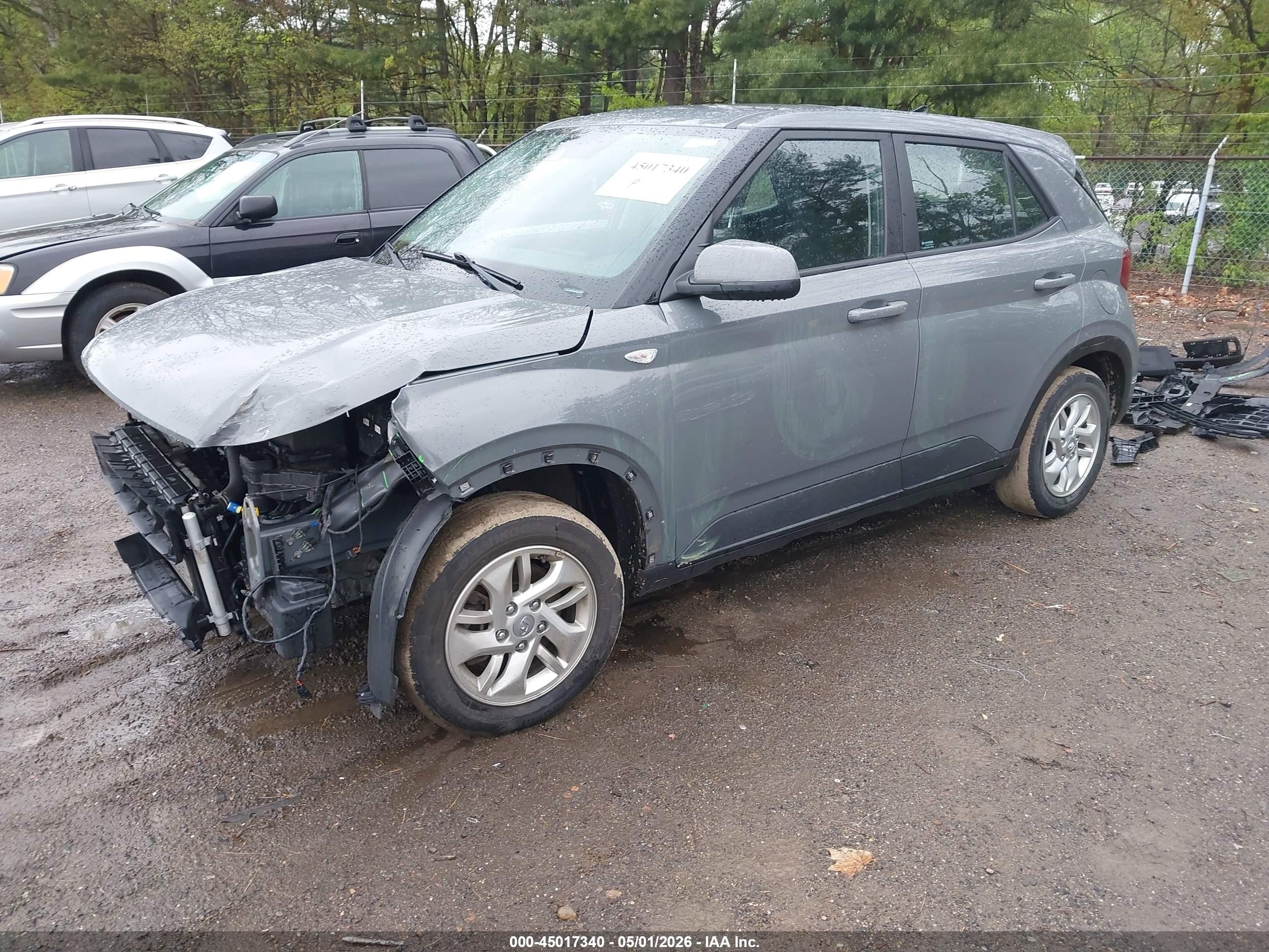 2022 Hyundai Venue Se Blue vin: KMHRB8A39NU177635