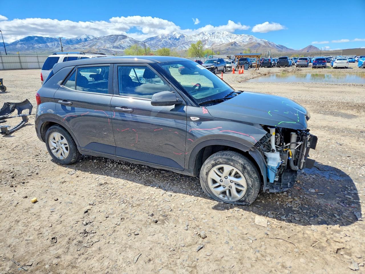 2024 Hyundai Venue Se Charcoal vin: KMHRB8A3XRU338631