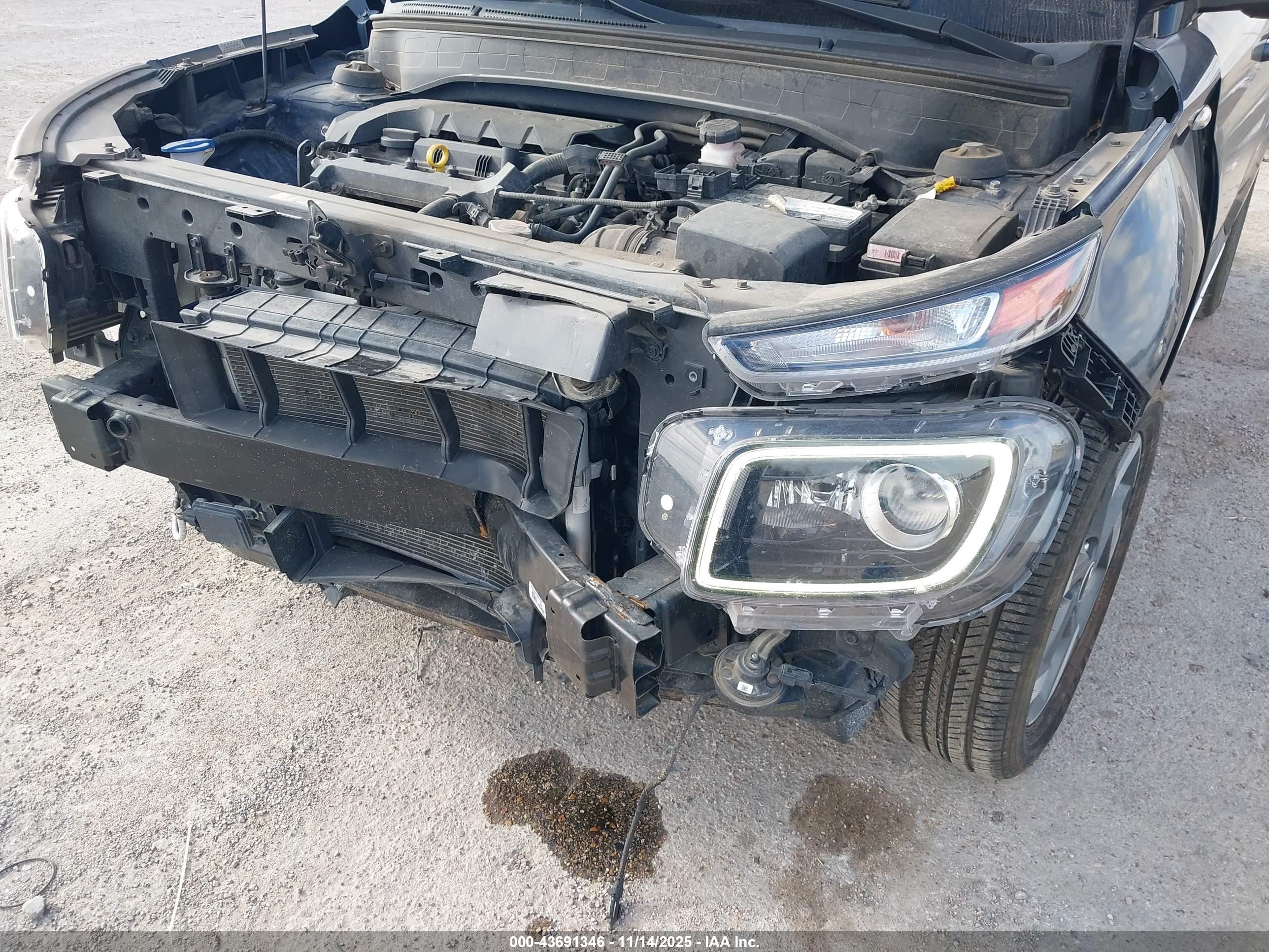 2020 Hyundai Venue Denim Blue vin: KMHRC8A31LU019915