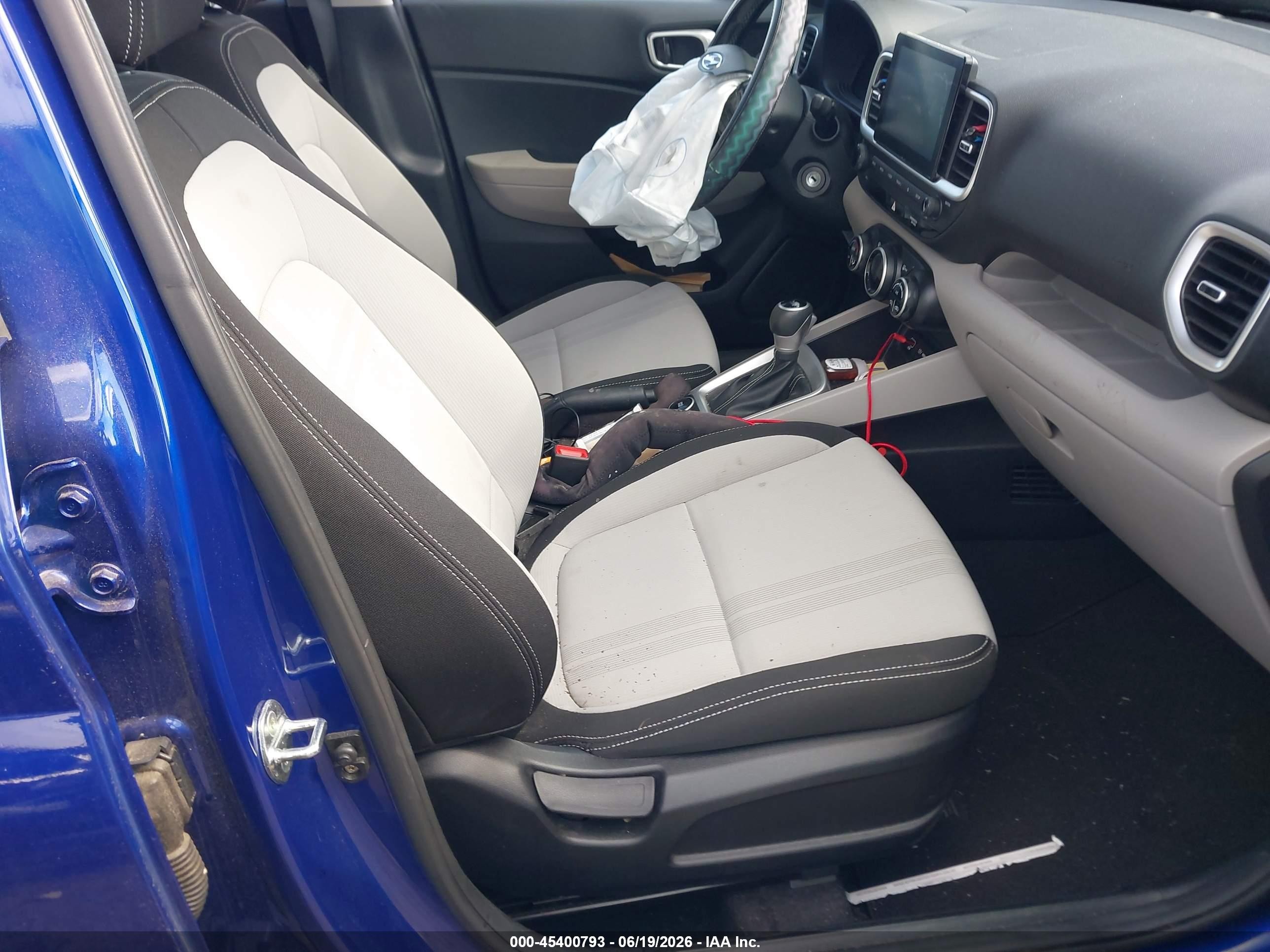 2023 Hyundai Venue Sel Blue vin: KMHRC8A31PU217237