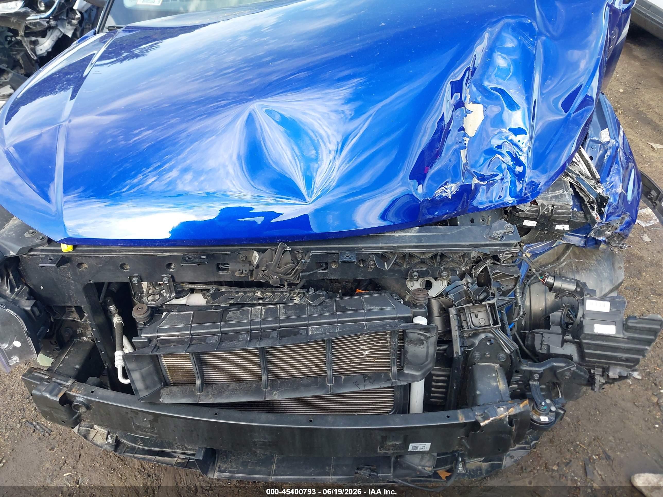 2023 Hyundai Venue Sel Blue vin: KMHRC8A31PU217237