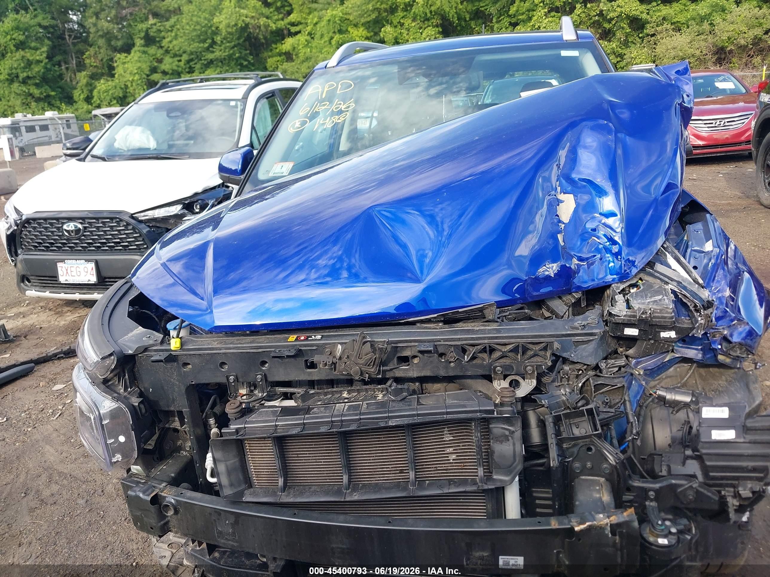 2023 Hyundai Venue Sel Blue vin: KMHRC8A31PU217237