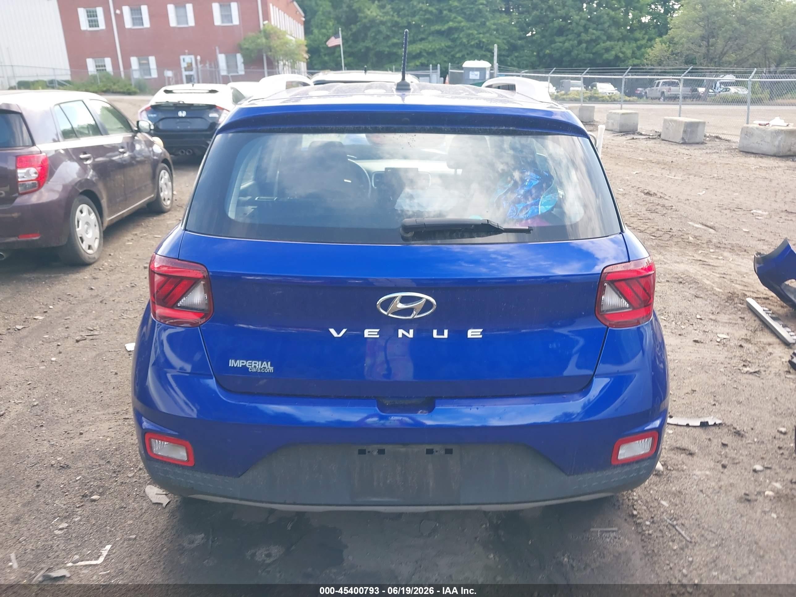 2023 Hyundai Venue Sel Blue vin: KMHRC8A31PU217237