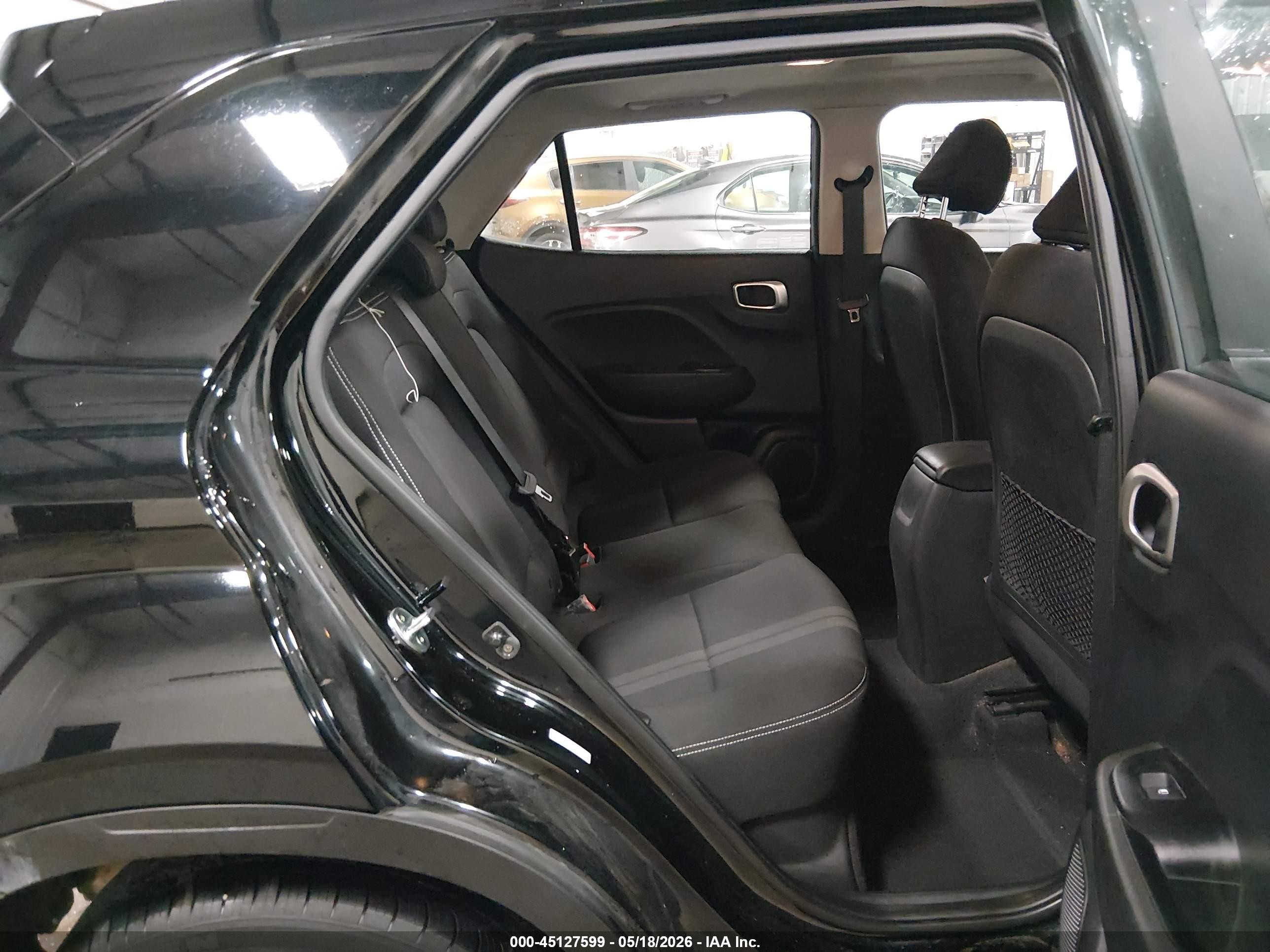 2020 Hyundai Venue Sel Черный vin: KMHRC8A32LU046721