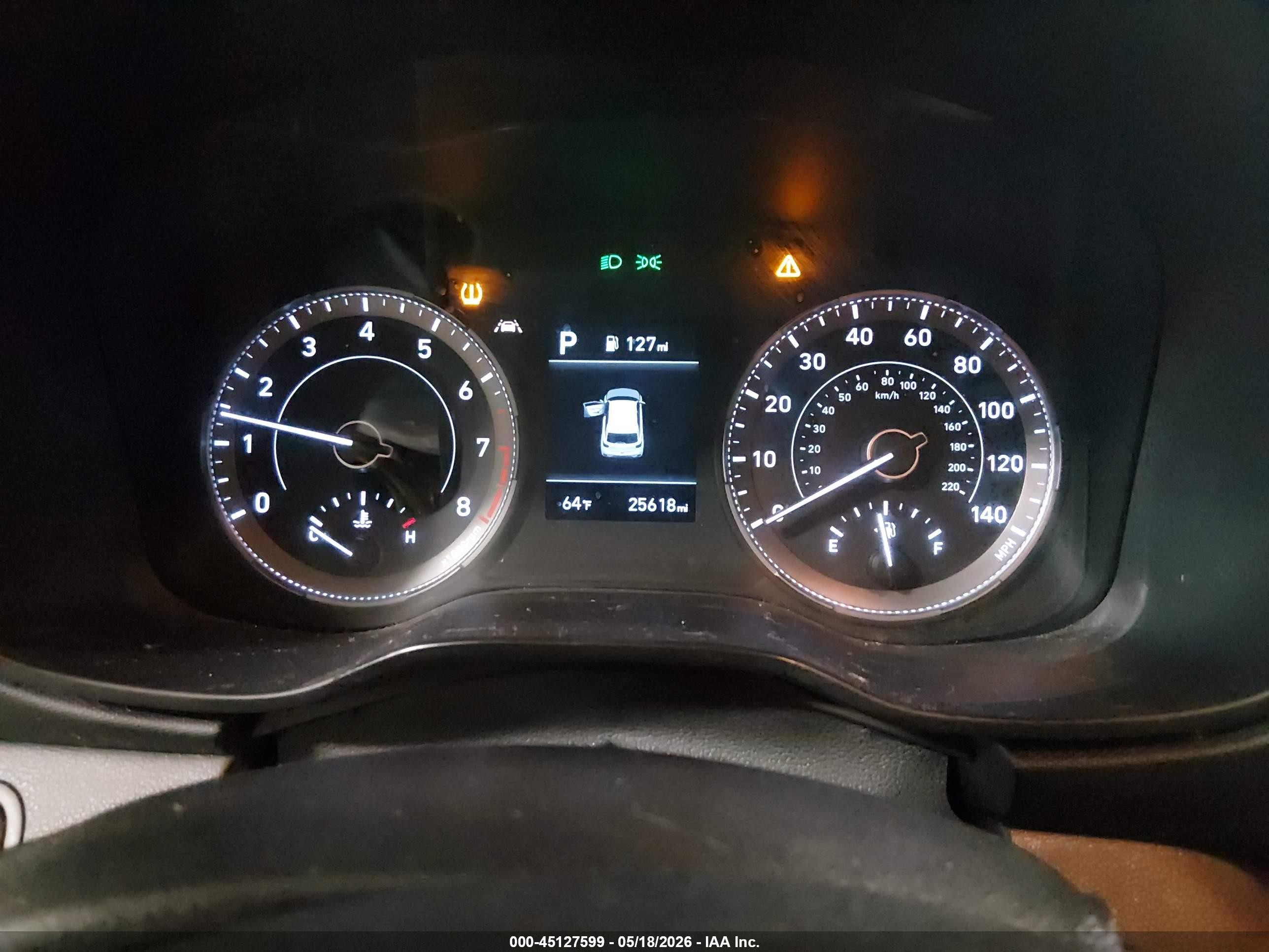 2020 Hyundai Venue Sel Черный vin: KMHRC8A32LU046721