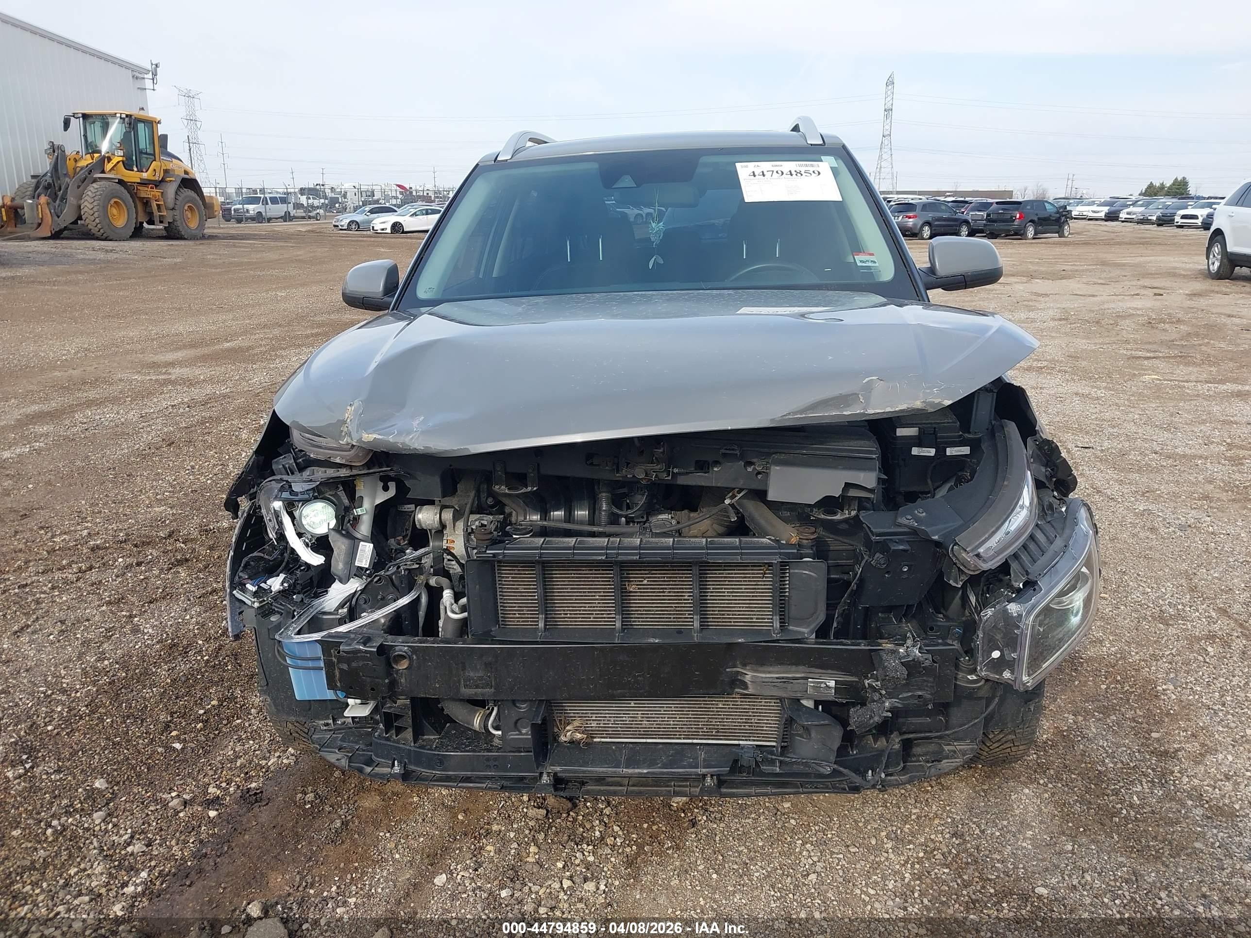 2020 Hyundai Venue Sel Gray vin: KMHRC8A33LU017938