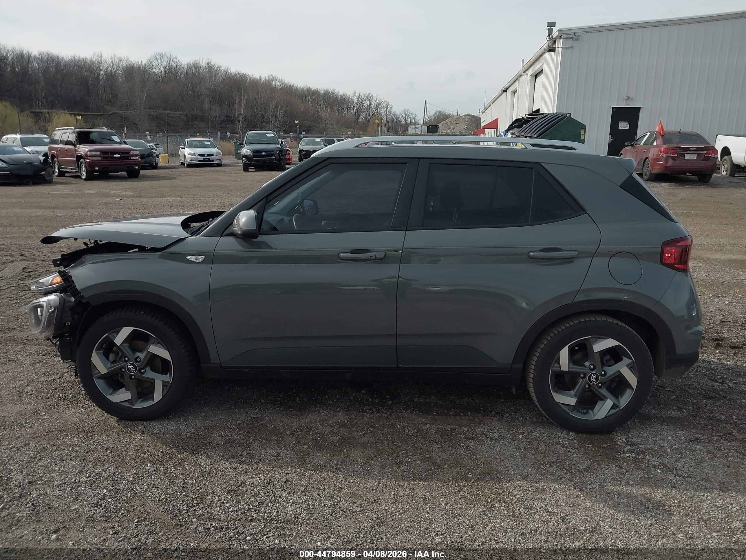 2020 Hyundai Venue Sel Gray vin: KMHRC8A33LU017938