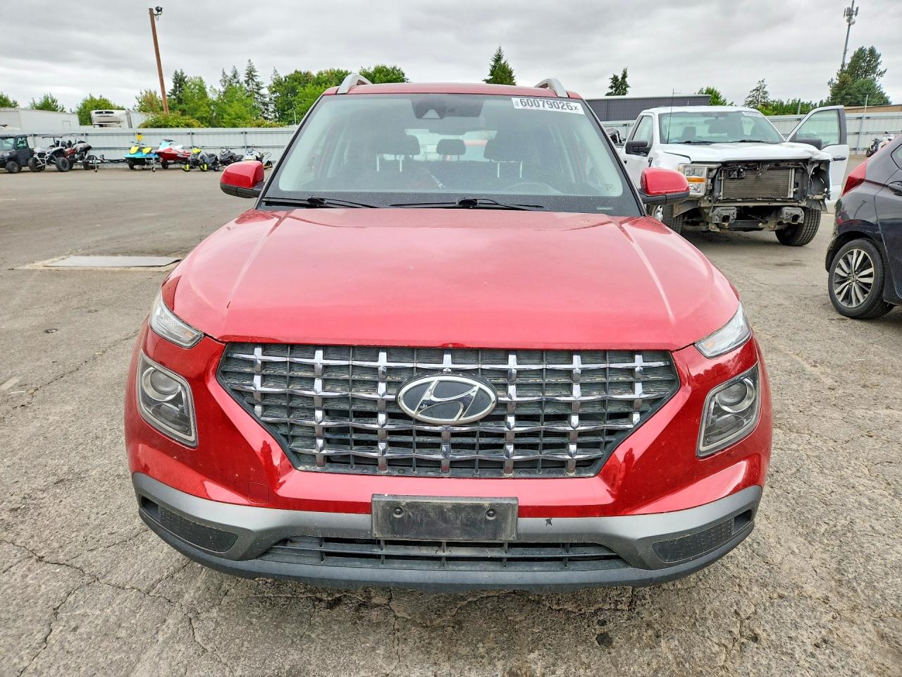 2022 Hyundai Venue Sel Red vin: KMHRC8A33NU135250