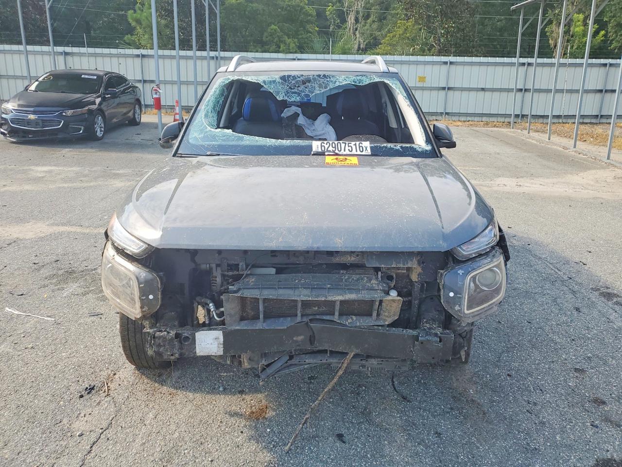 2022 Hyundai Venue Sel Gray vin: KMHRC8A33NU151352