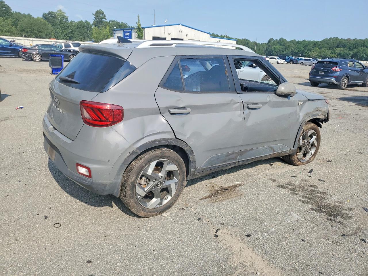 2022 Hyundai Venue Sel Gray vin: KMHRC8A33NU151352