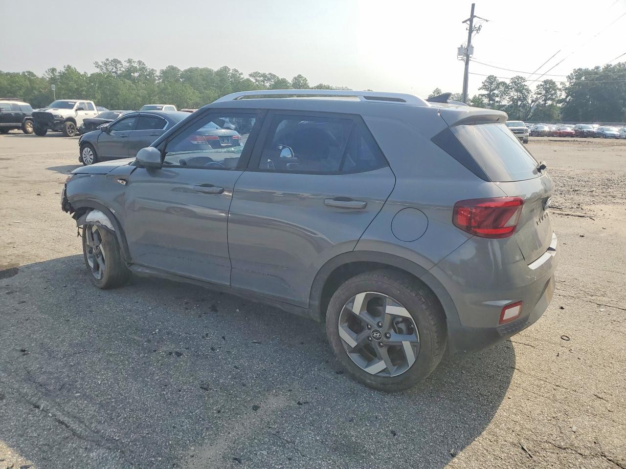 2022 Hyundai Venue Sel Gray vin: KMHRC8A33NU151352