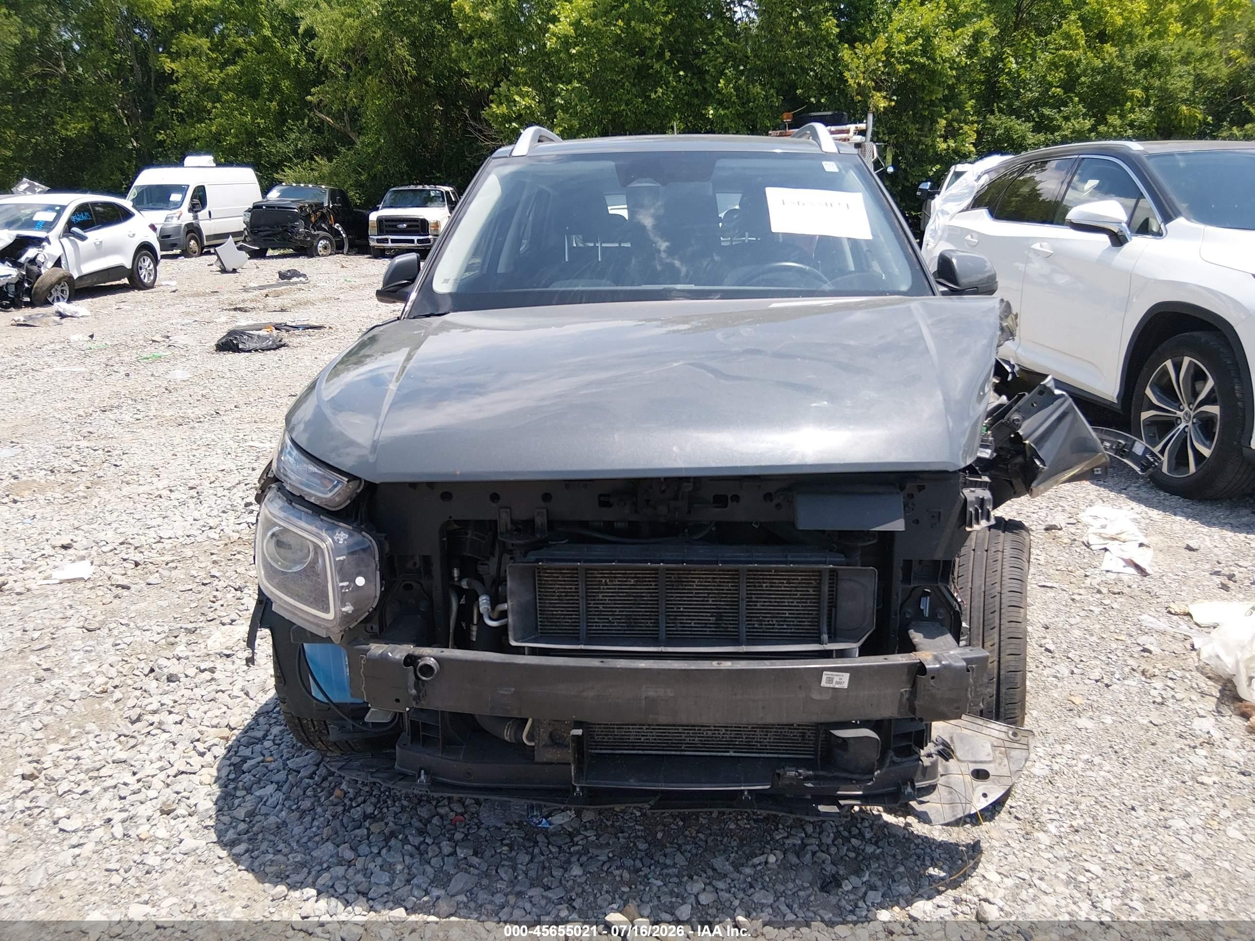 2024 Hyundai Venue Sel Gray vin: KMHRC8A34RU282716