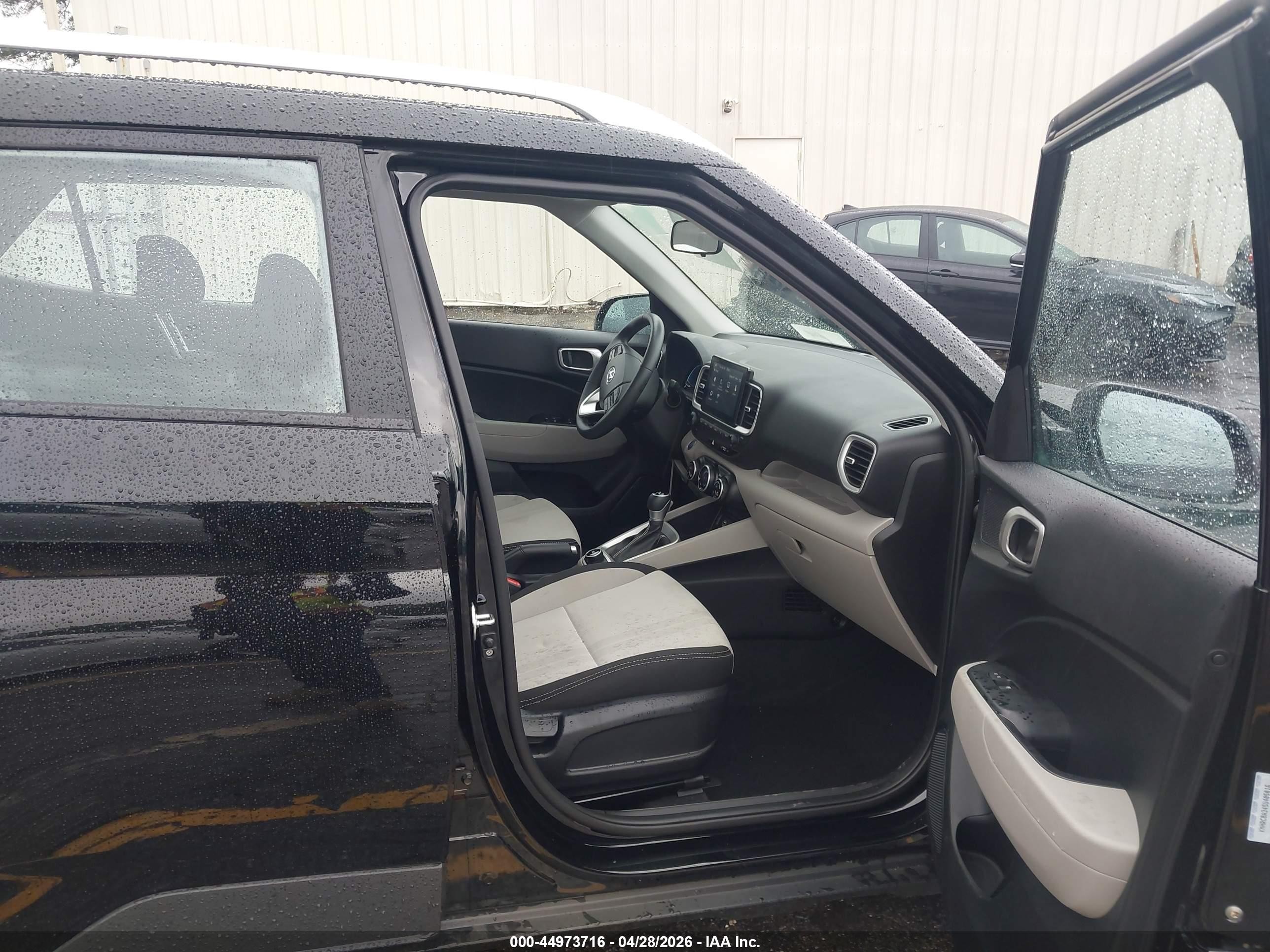2025 Hyundai Venue Sel Черный vin: KMHRC8A34SU405016
