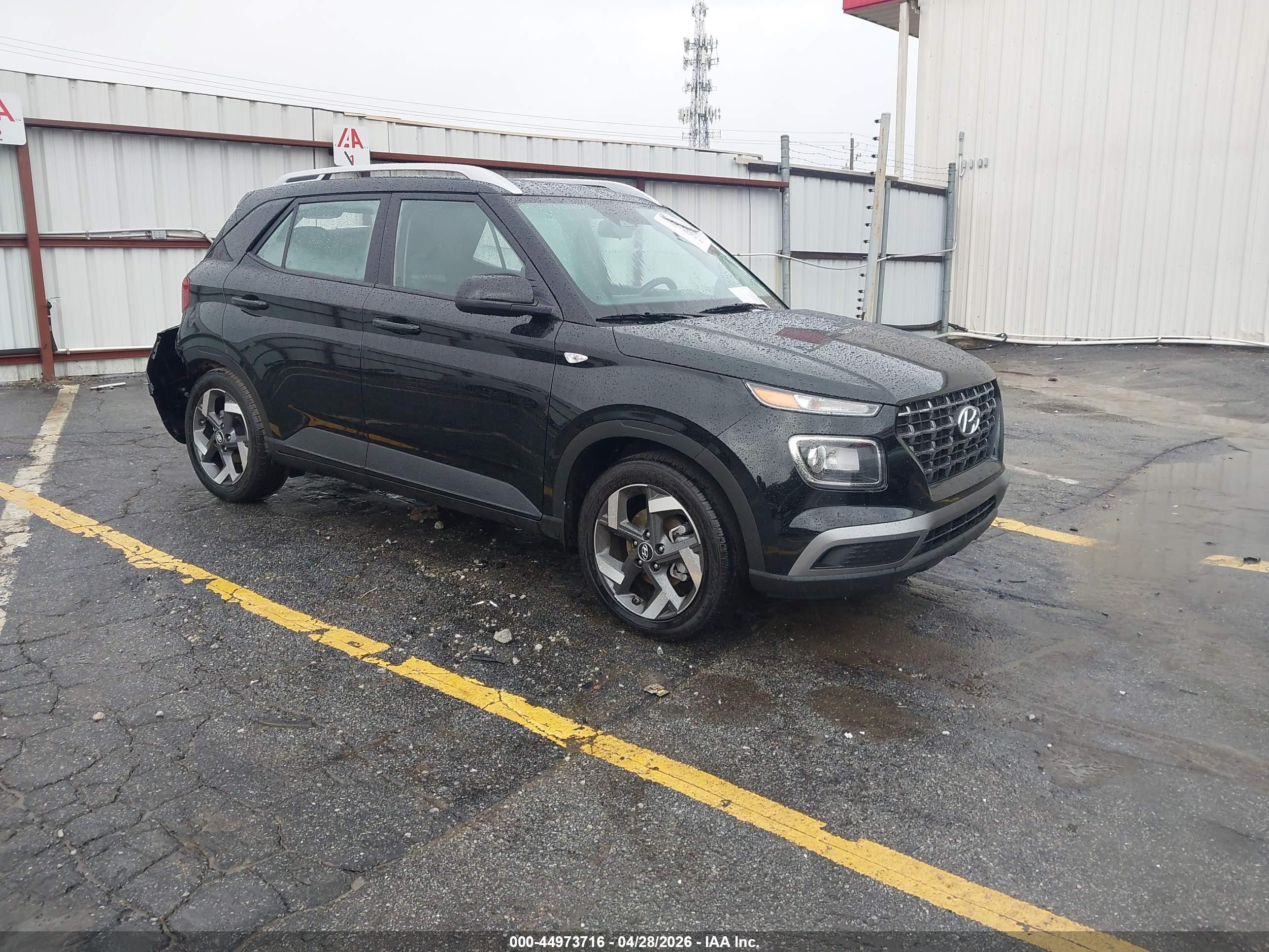 2025 Hyundai Venue Sel Черный vin: KMHRC8A34SU405016