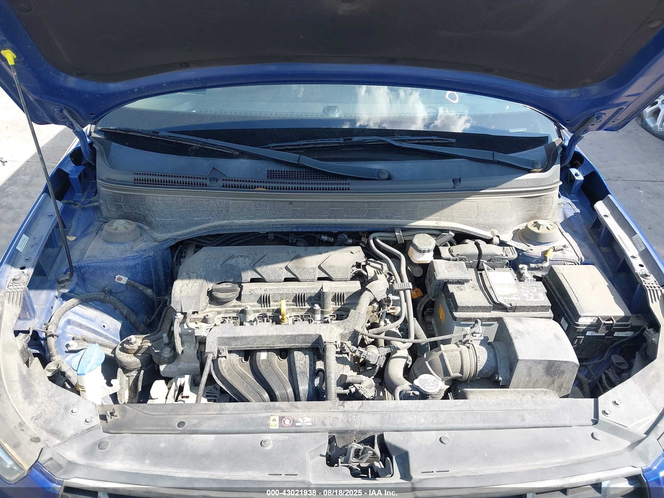 2020 Hyundai Venue Sel Синий vin: KMHRC8A35LU029105