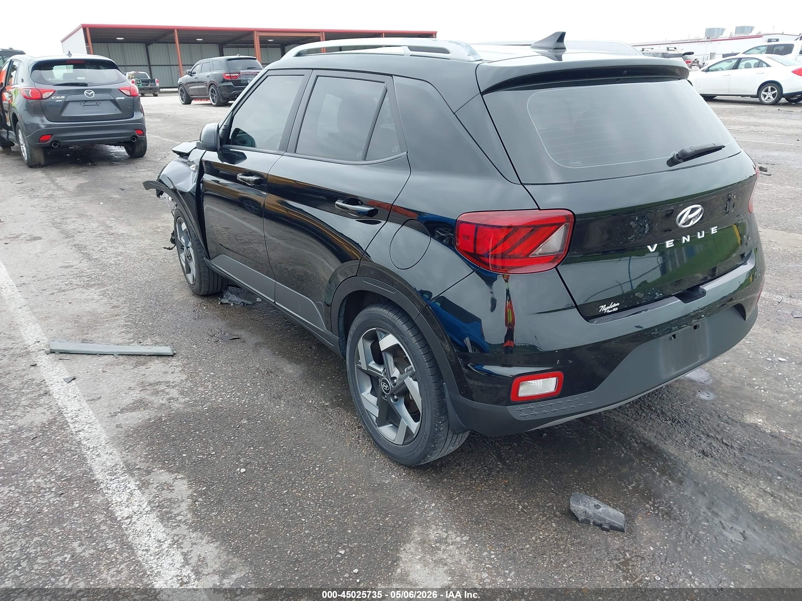 2020 Hyundai Venue Sel Black vin: KMHRC8A35LU050293