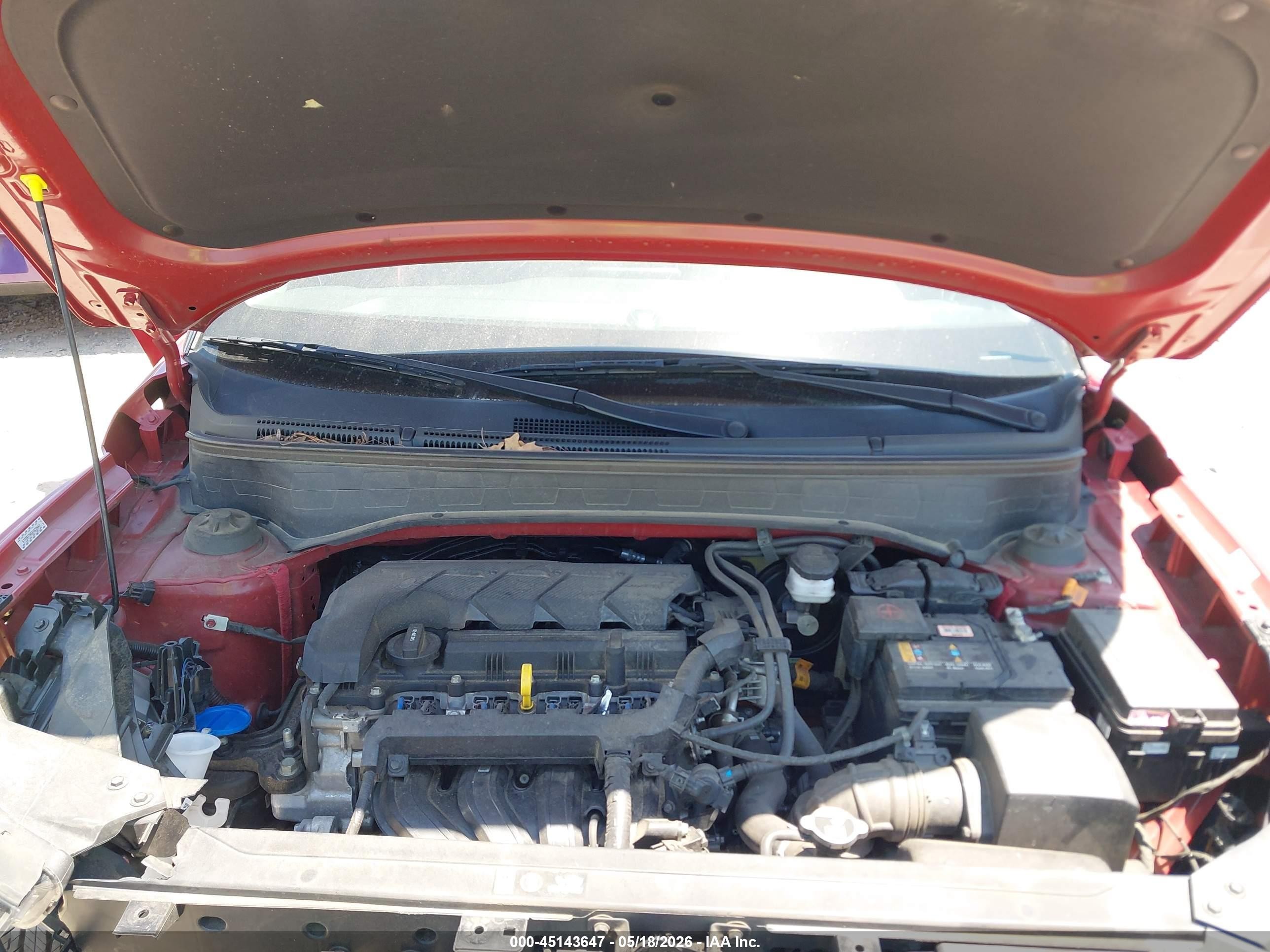 2022 Hyundai Venue Sel Красный vin: KMHRC8A35NU186619