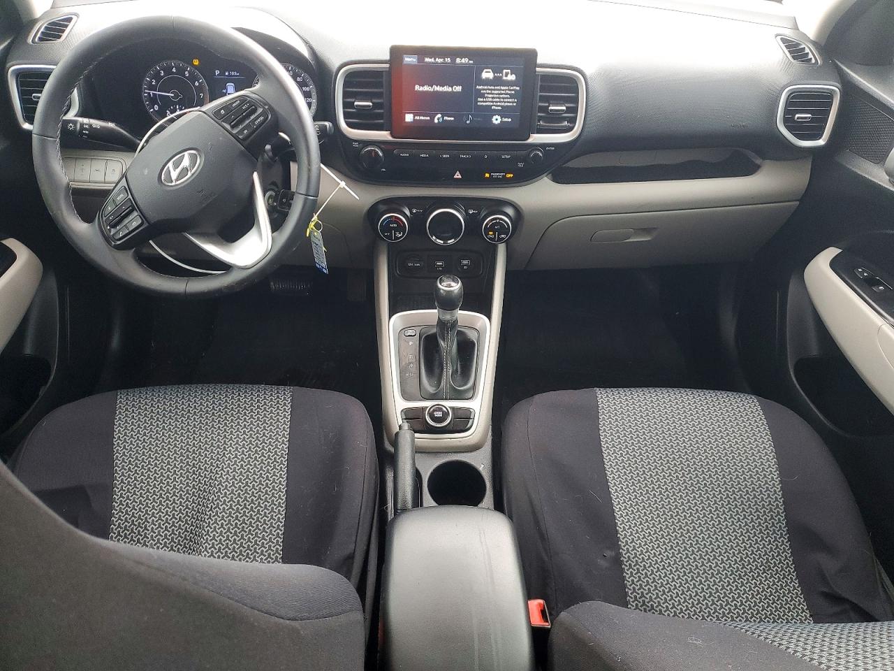 2020 Hyundai Venue Sel Серебряный vin: KMHRC8A36LU018114