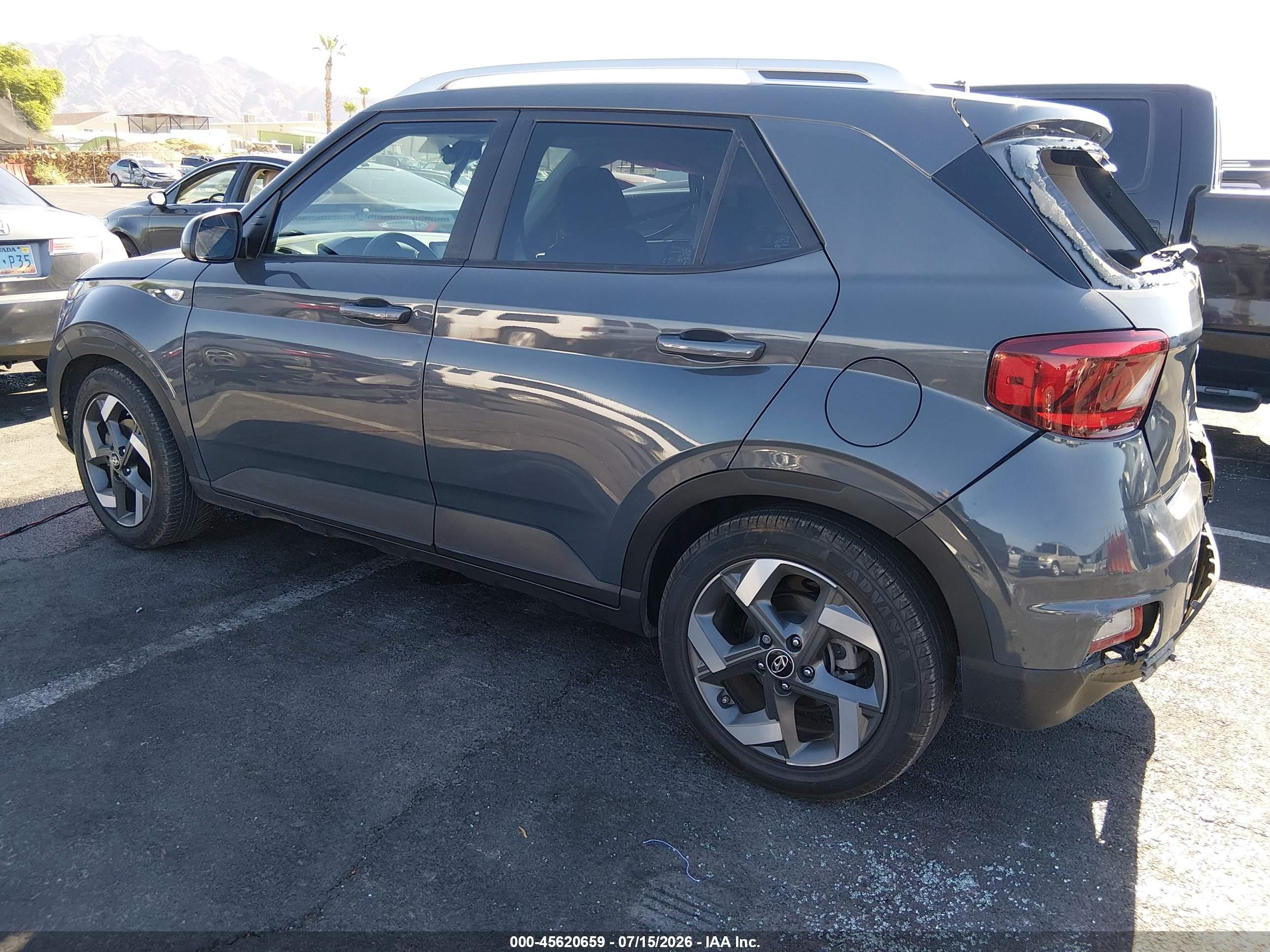 2023 Hyundai Venue Sel Gray vin: KMHRC8A36PU266238