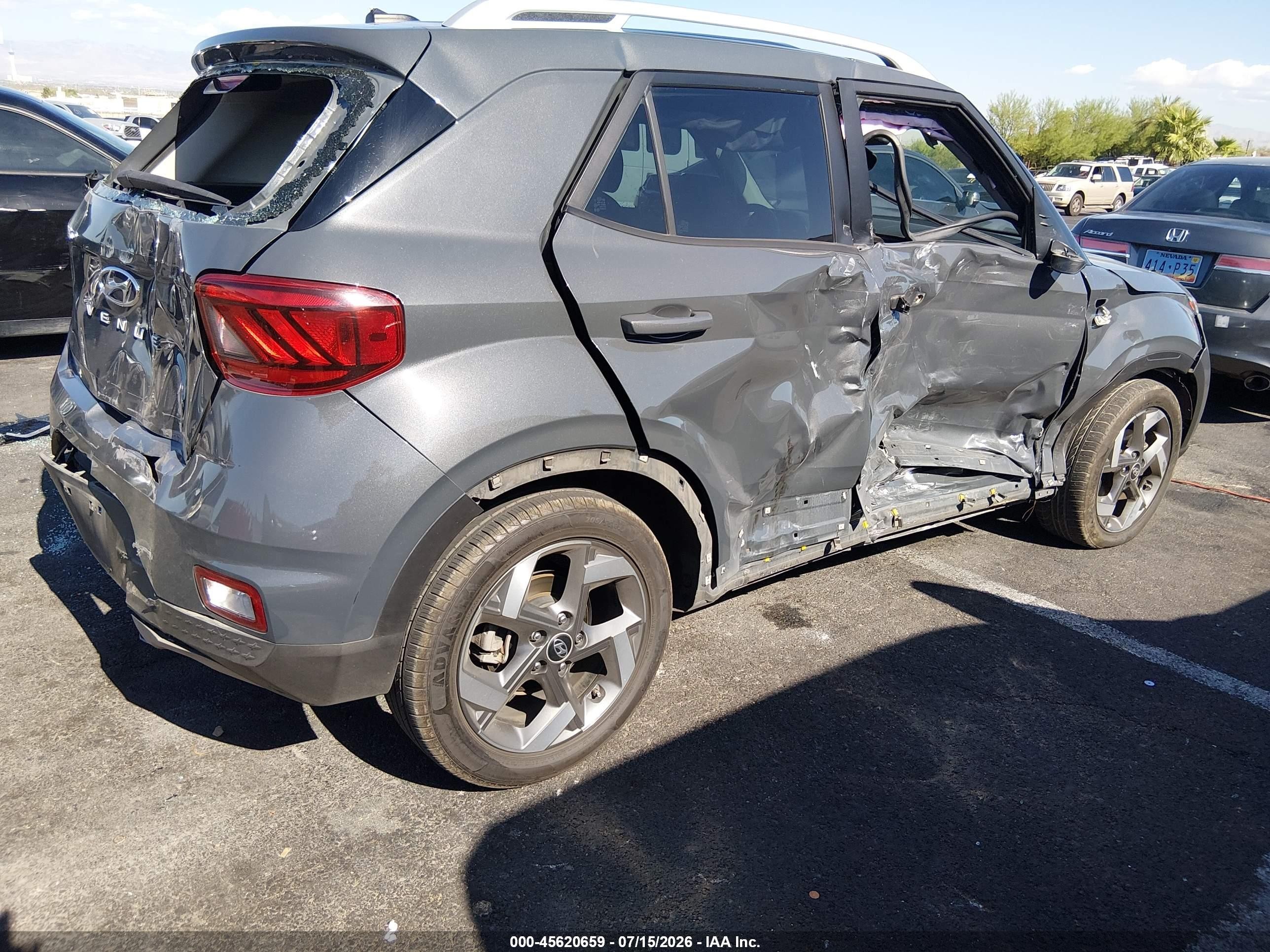 2023 Hyundai Venue Sel Gray vin: KMHRC8A36PU266238