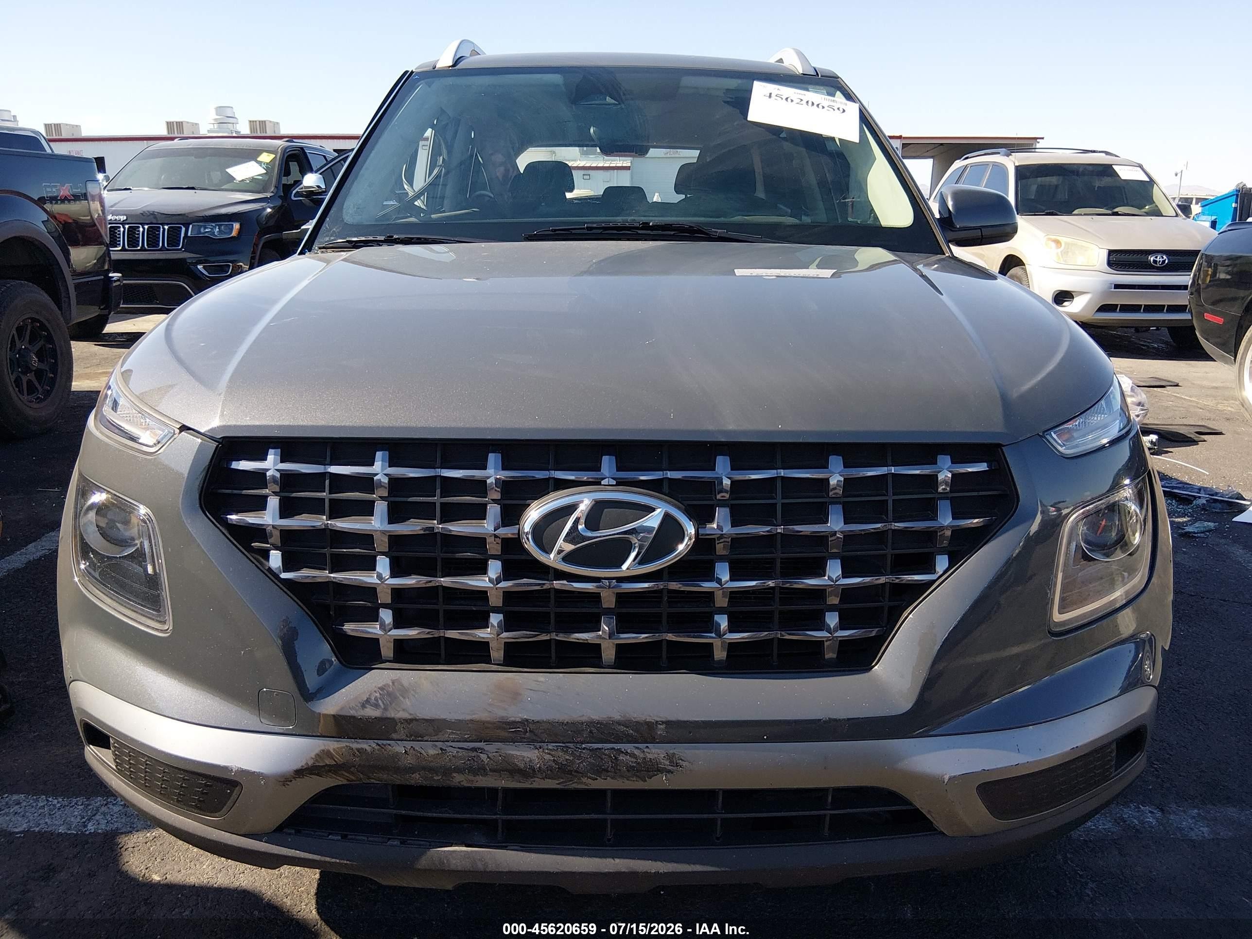 2023 Hyundai Venue Sel Gray vin: KMHRC8A36PU266238